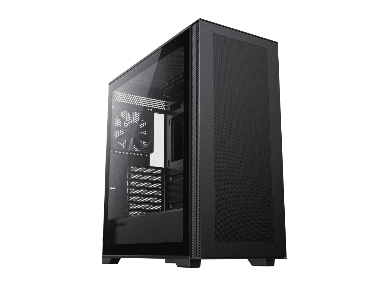 Gamemax Black E-ATX Tempered Glass Gaming Case