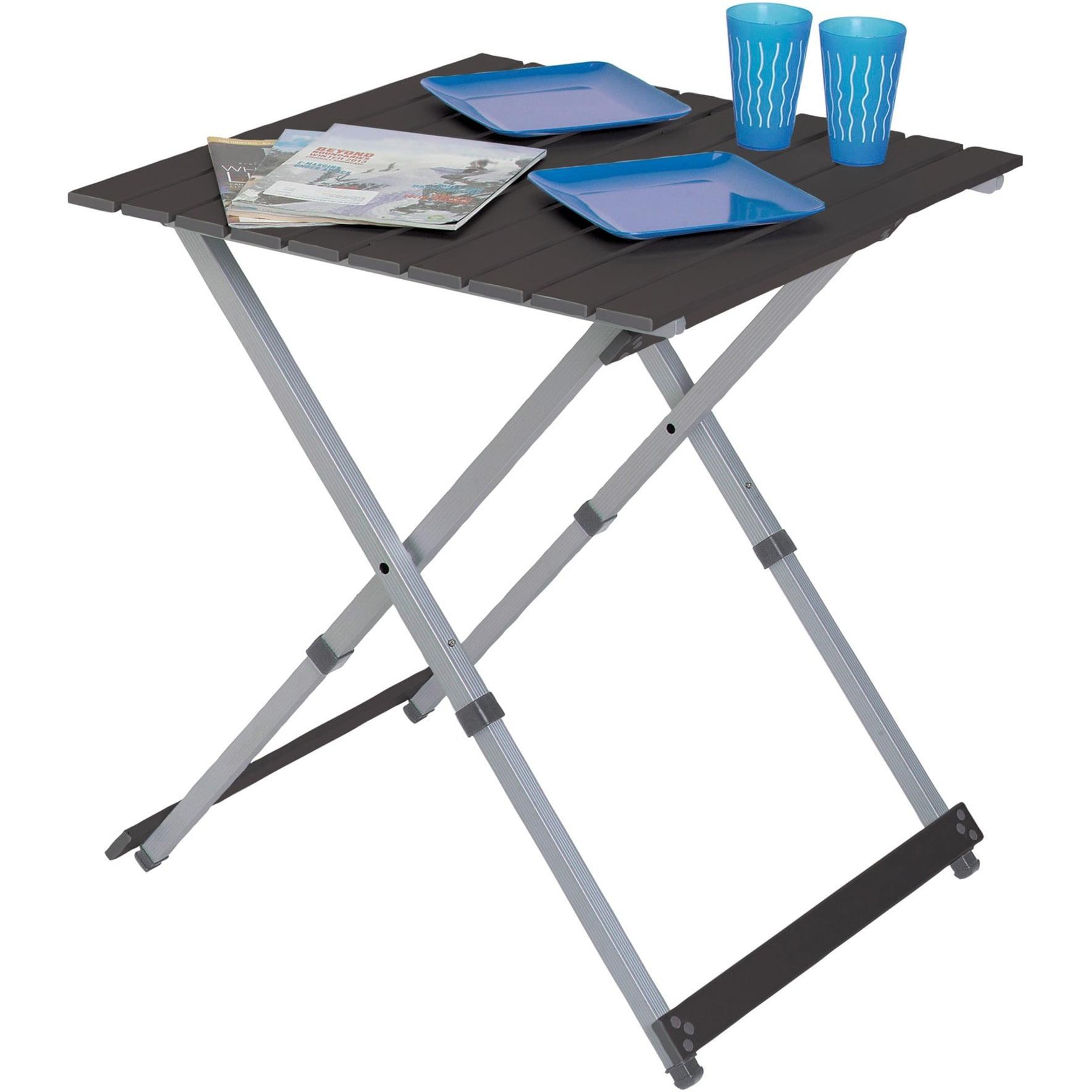 GCI Outdoor Compact Aluminum Portable Folding Camp Table - Black