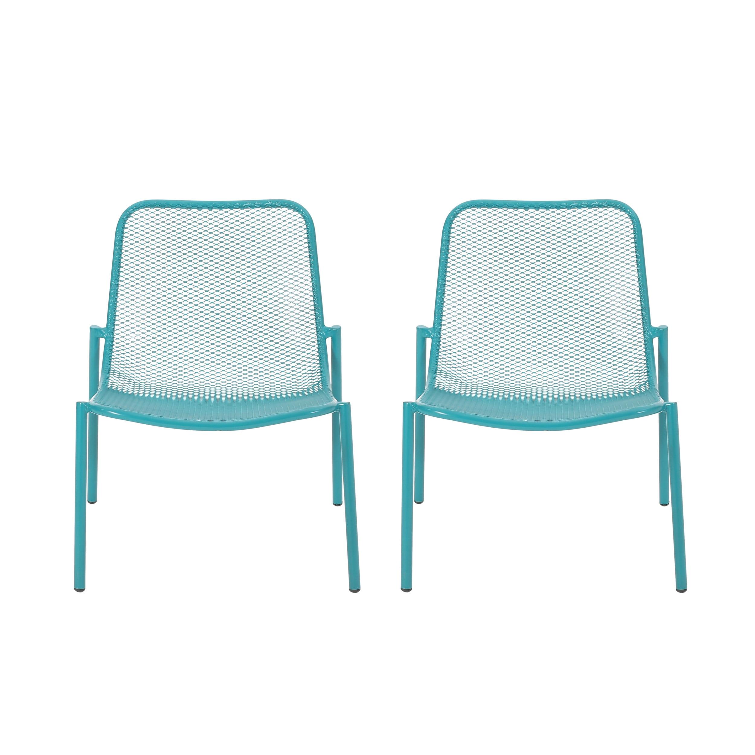 Corrigan Studio® Modern Elegant and Sophisticated Outdoor Dining Chairs (Set of 2)