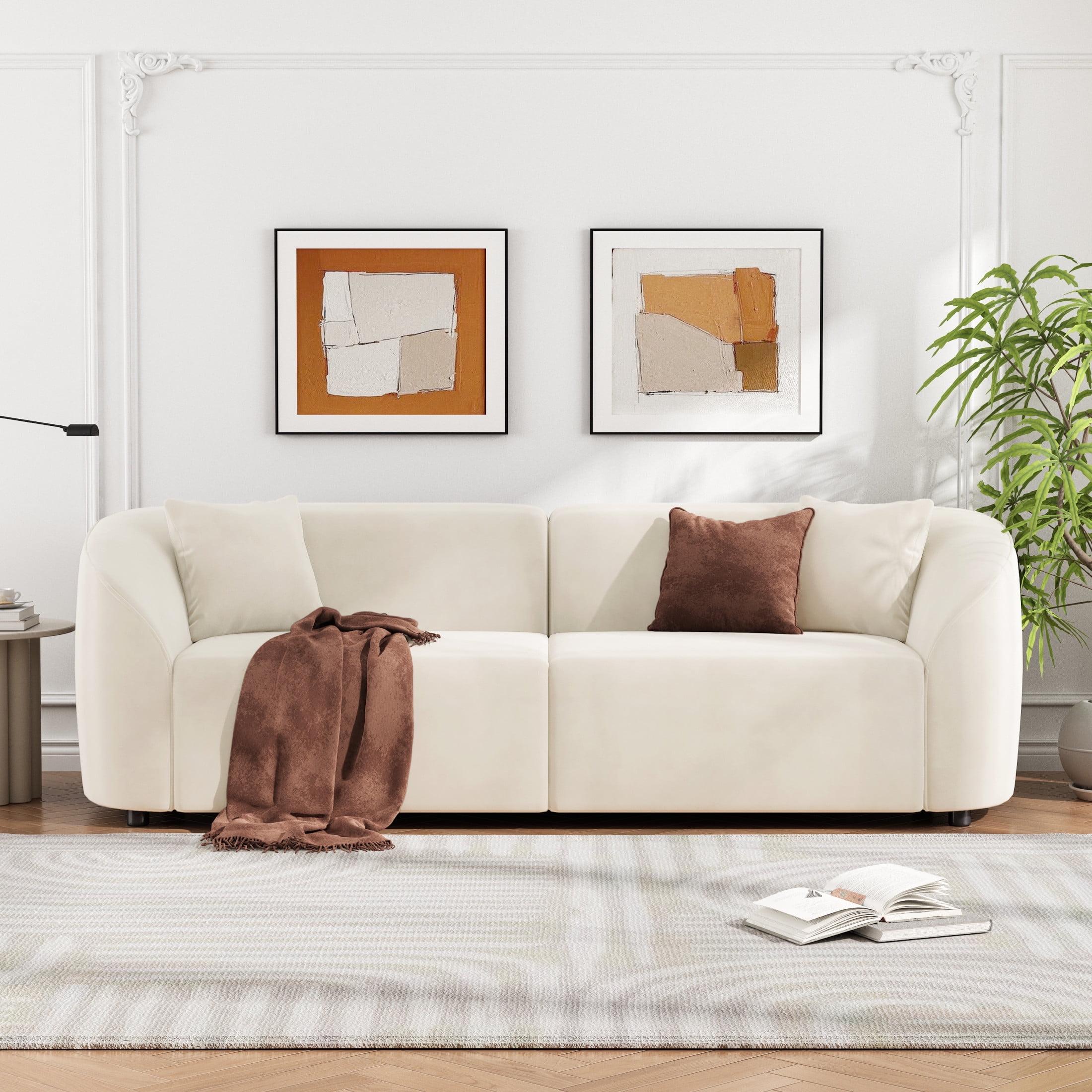 Ebern Designs Kamble Upholstered 2-Seater Sectional Sofa