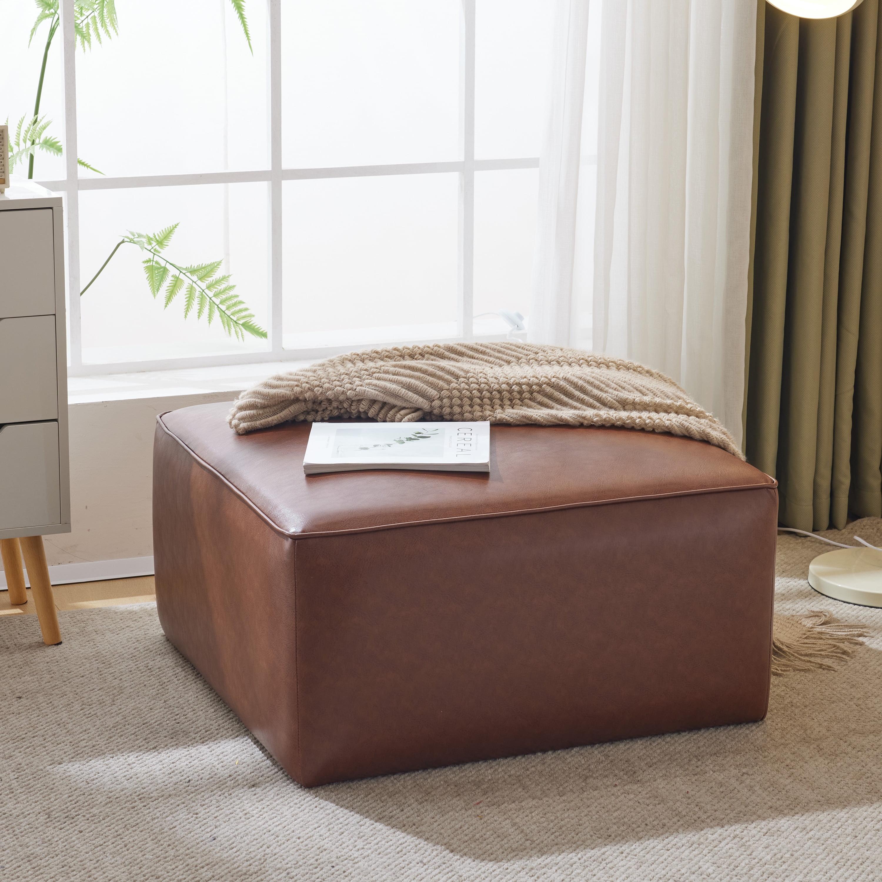 Christopher Knight Home Yzabella Modern Indoor Faux Leather Versatile Ottoman