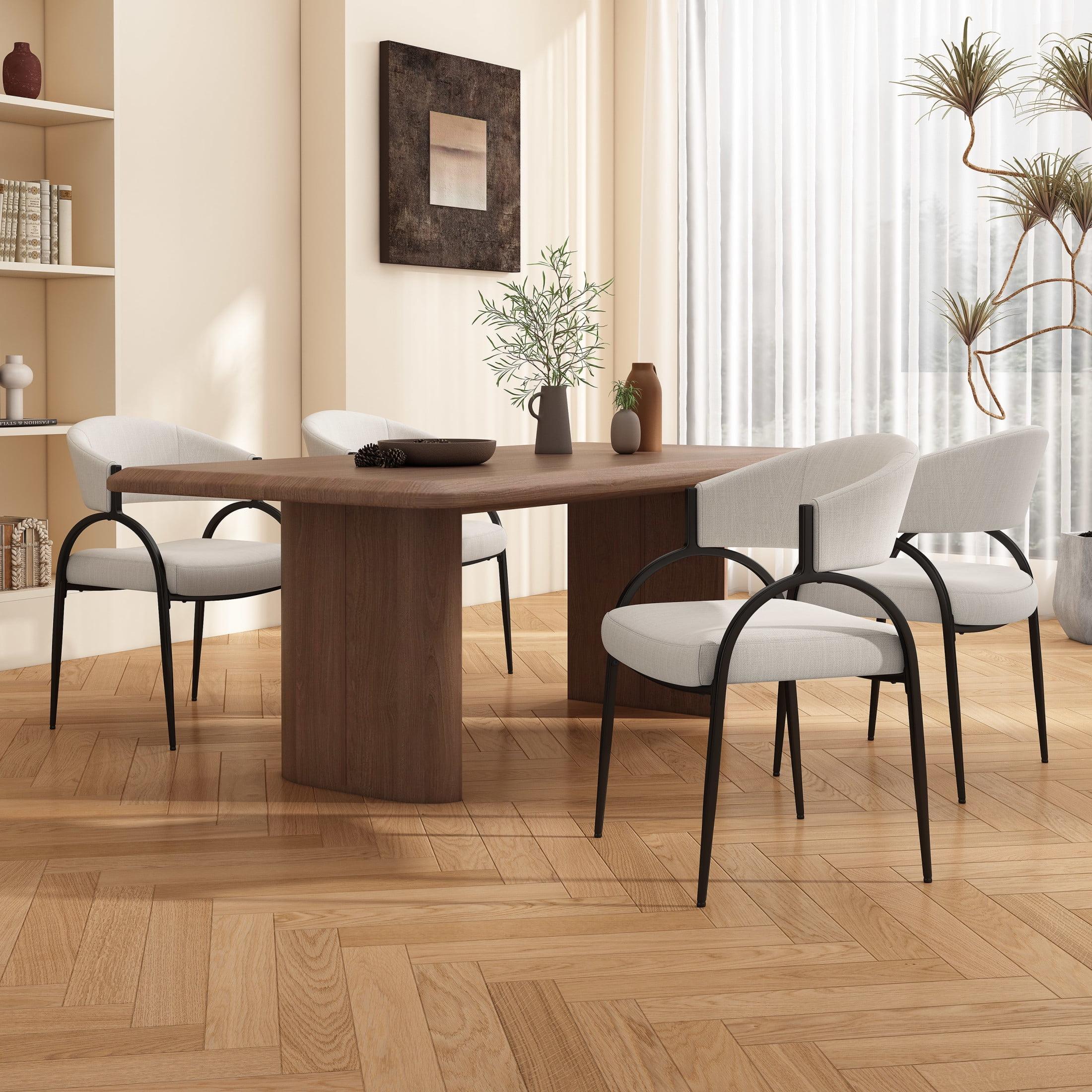 Christopher Knight Home Marvin Marvin Fabric Upholstered Dining Chairs (Set of 4)
