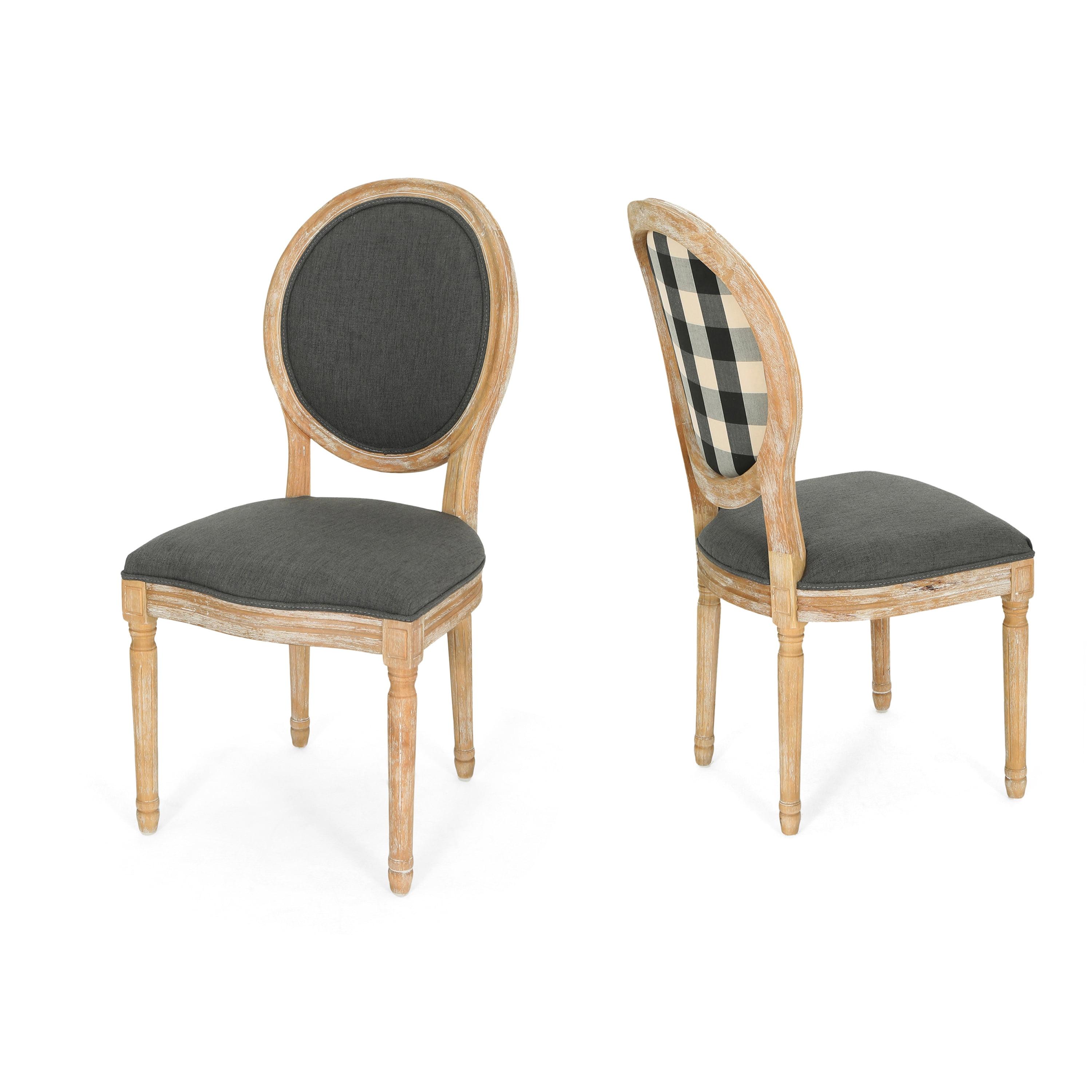 Saratoga Solid Wood King Louis Back Side Chair (Set of 2)