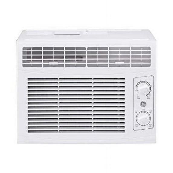 GE 5,000 BTU Mechanical Window Air Conditioner, Cools up to 150 sq. Ft, Easy Install Kit Included, White