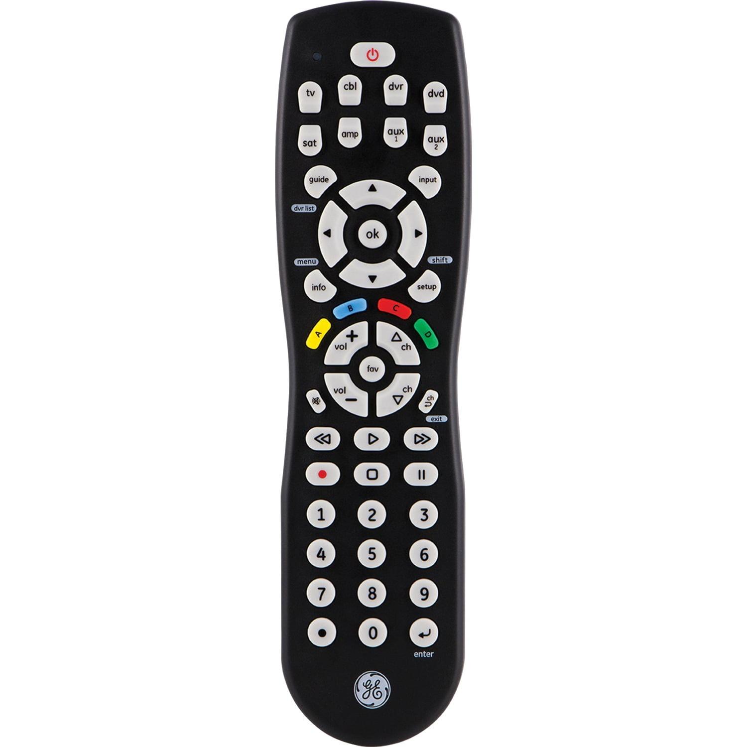 GE Black 8-Device Universal Remote Control