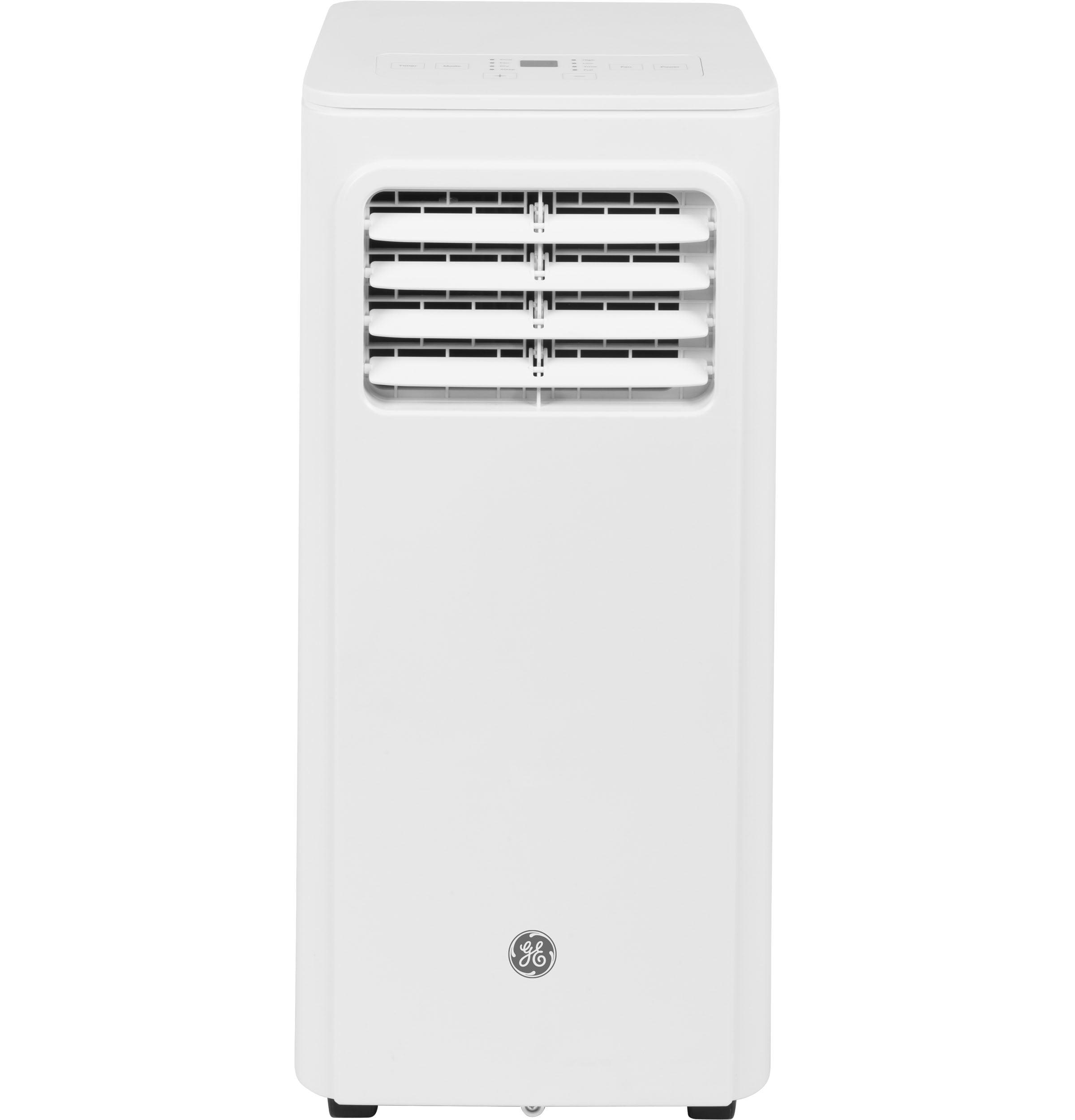 White 9,000 BTU Portable Air Conditioner with Remote and Sleep Mode