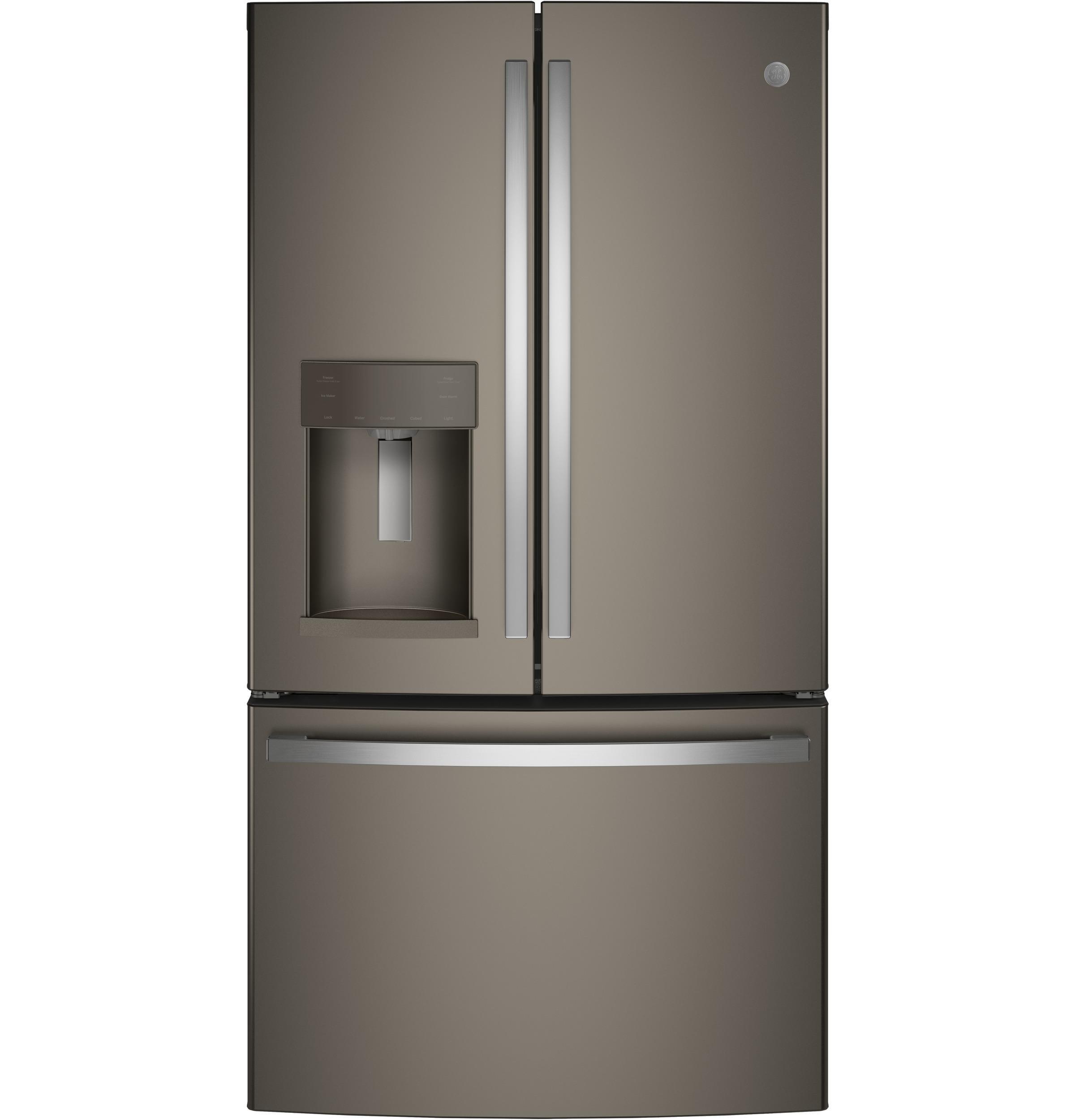 GE Appliances 35.75" Energy Star® French Door 27.8 Cu. Ft. Refrigerator GFE28GMKES