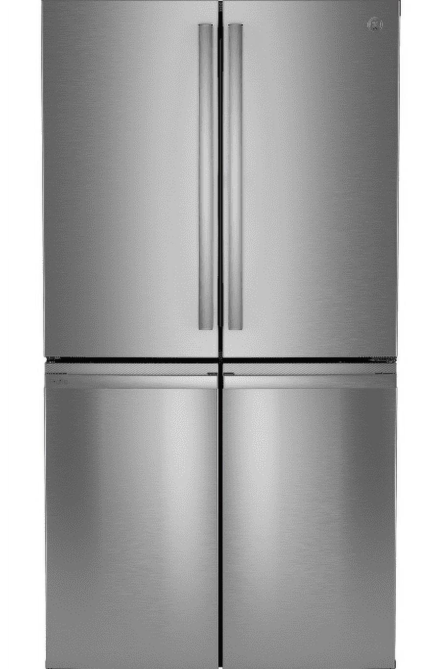 GE Profile™ Series Energy Star Smart 28 Cu. Ft. Fingerprint Resistant Quad-Door Refrigerator