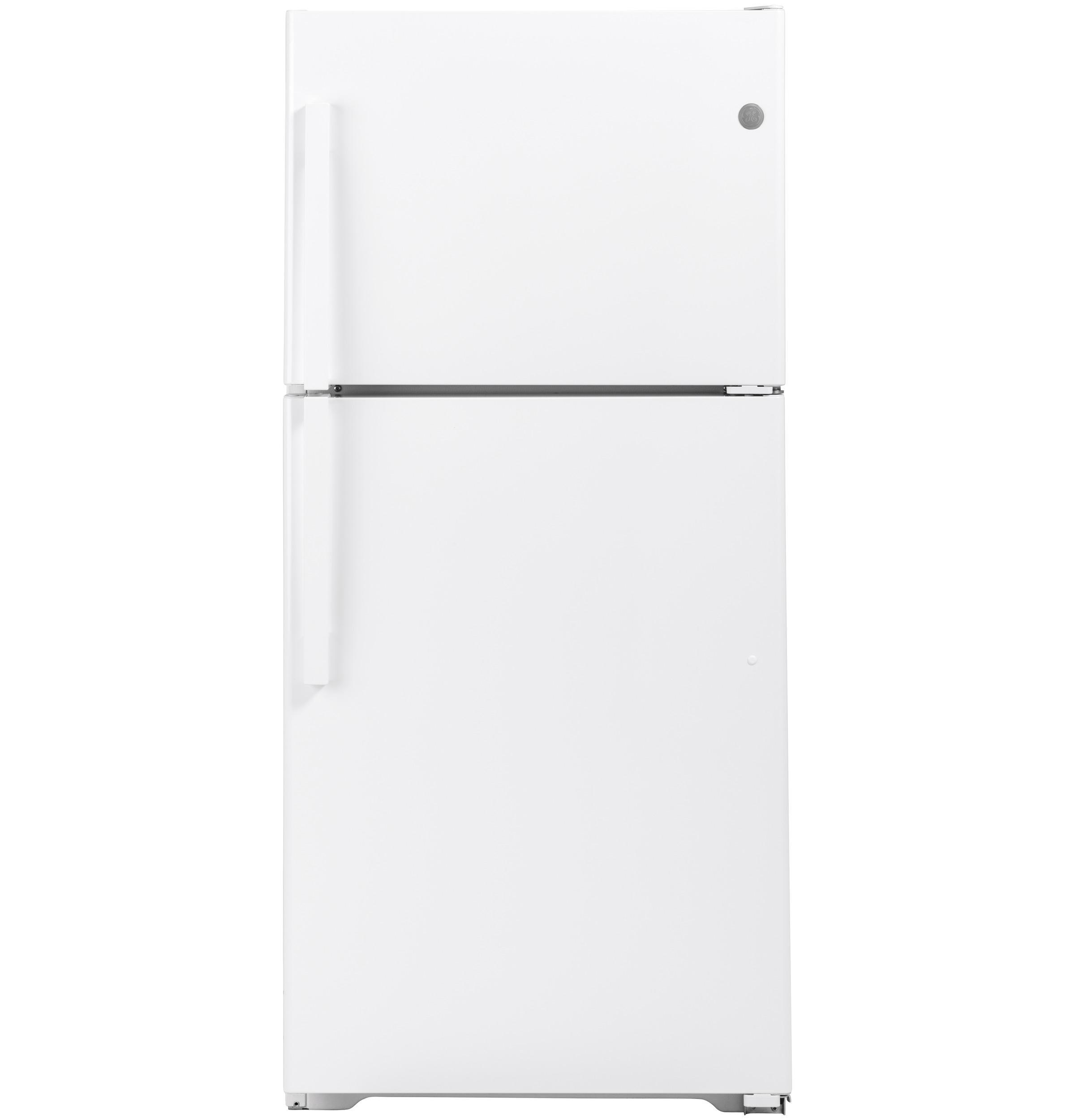 White 21.9 Cu. Ft. Energy Star Top Freezer Refrigerator