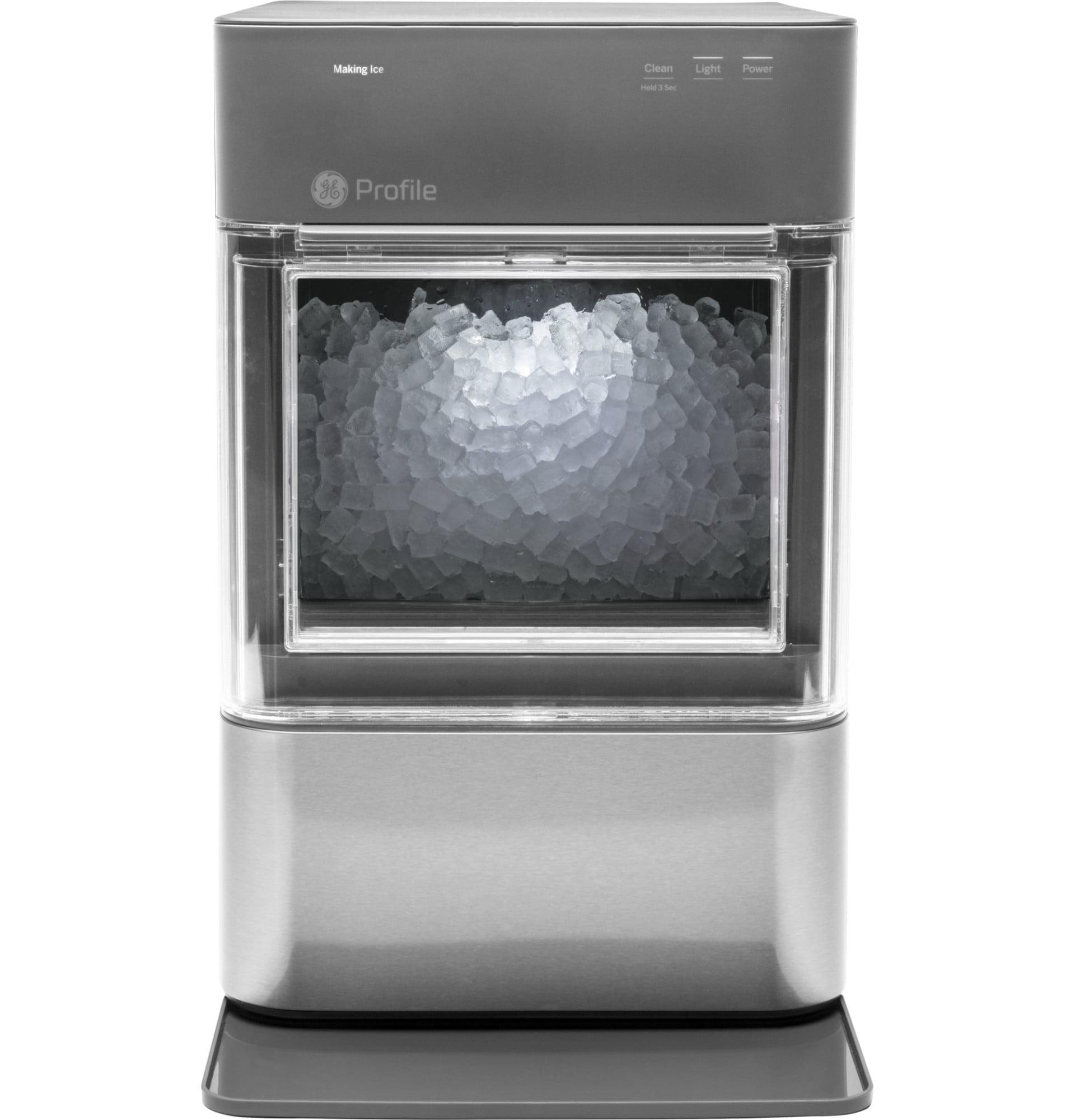 GE Profile  38lb Opal 2.0 Nugget Countertop Ice Maker Silver