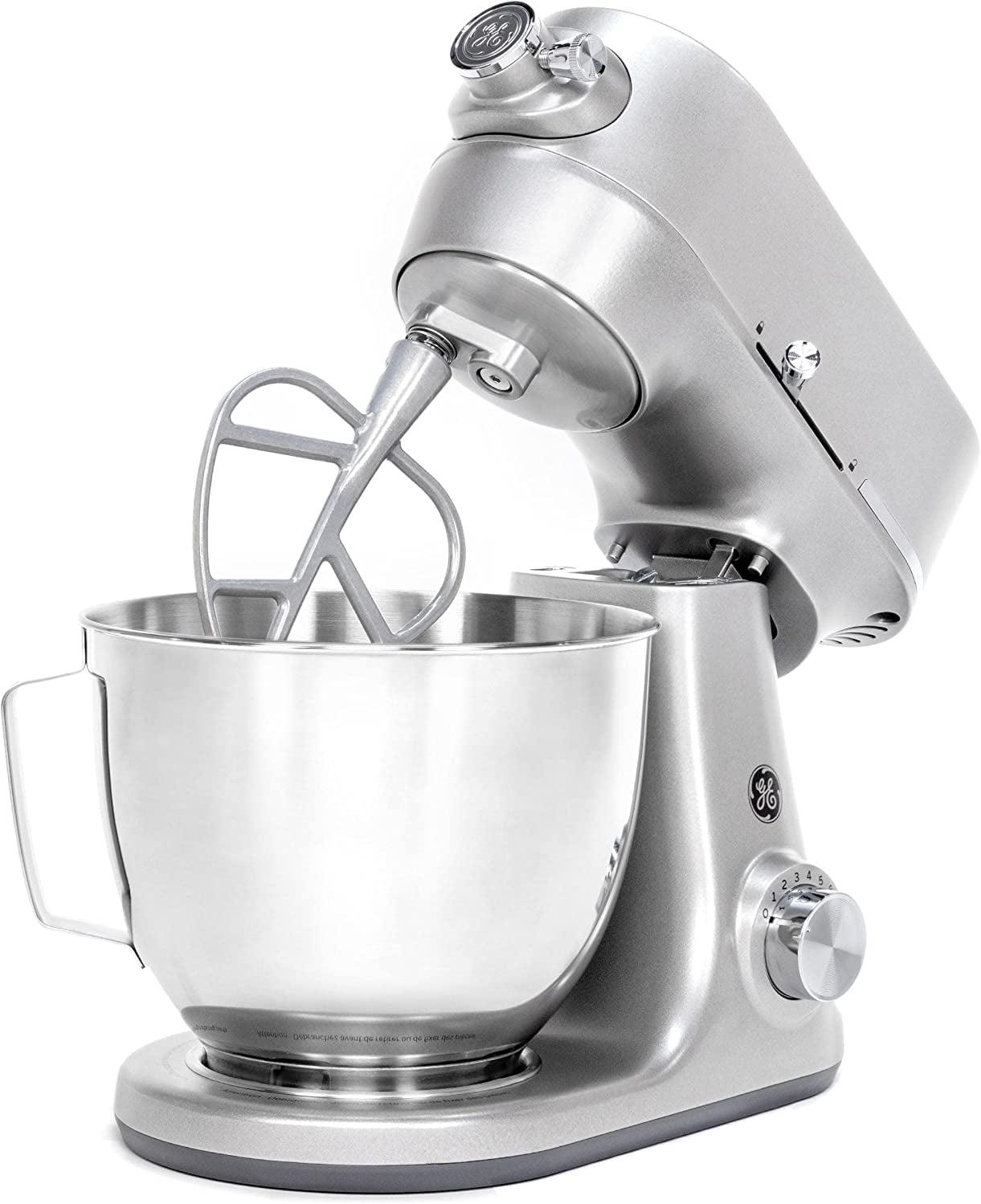 Granite Gray 5.3-Quart 7-Speed Stainless Steel Stand Mixer