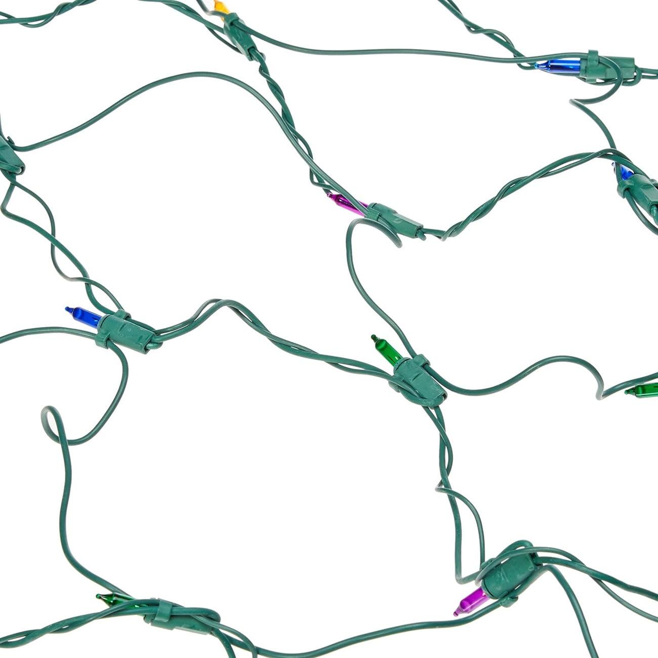 GE 150-Count Multi Net Christmas Lights, 6x4ft