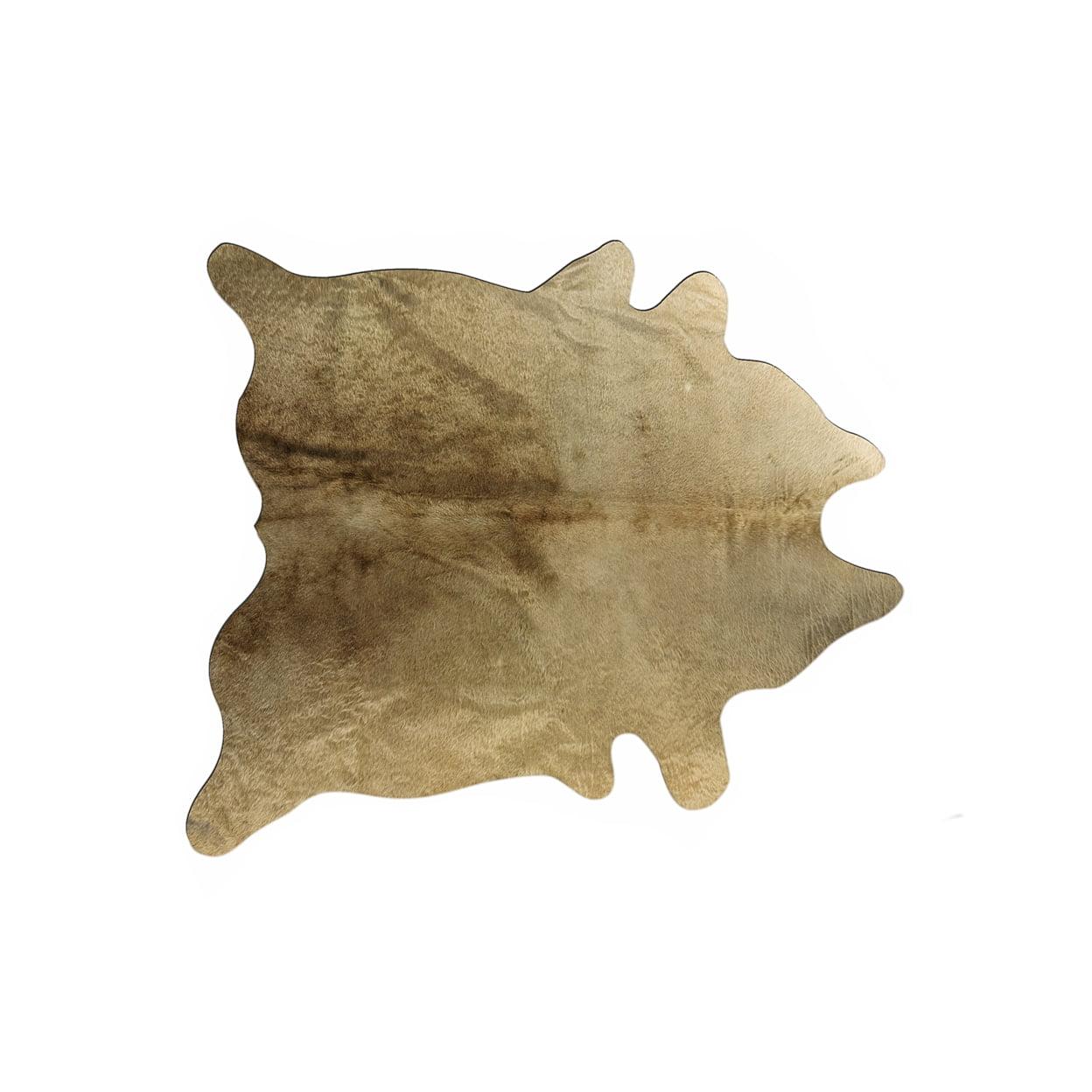 GENEVA COWHIDE RUG Aprox  6'X7' TAUPE