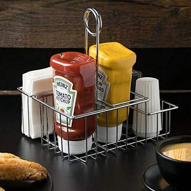 G.E.T. Tabletop Caddies - 4 Compartment Condiment Caddy