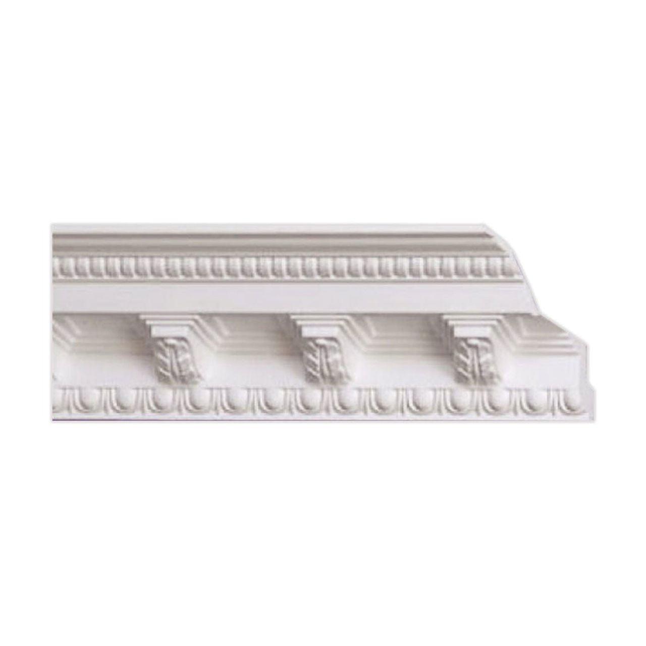 Corbels 78.74"L x 5.44"W x 3.74"H x 3.94"D Glue-Up Styrofoam Crown Molding 91 ln. ft.