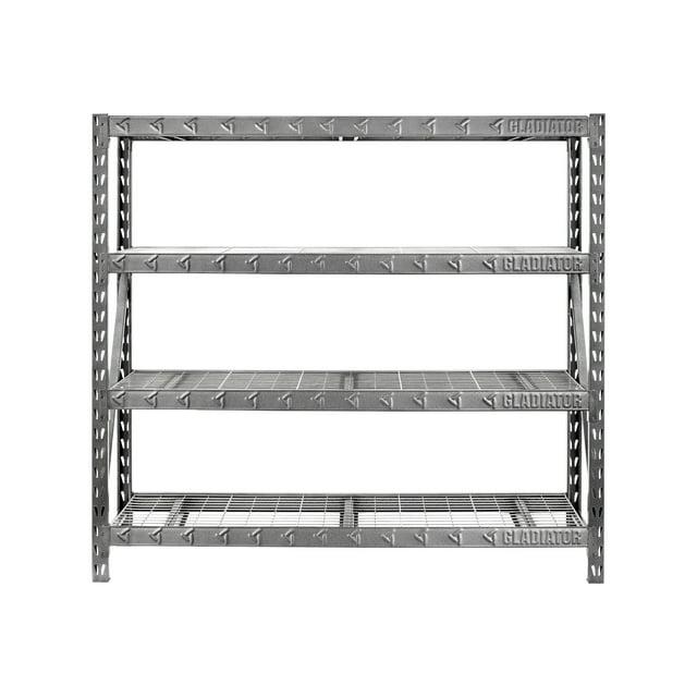 Gladiator® 77" Wide Heavy Duty Rack With Four 24" Deep Shelves & Reviews | Wayfair