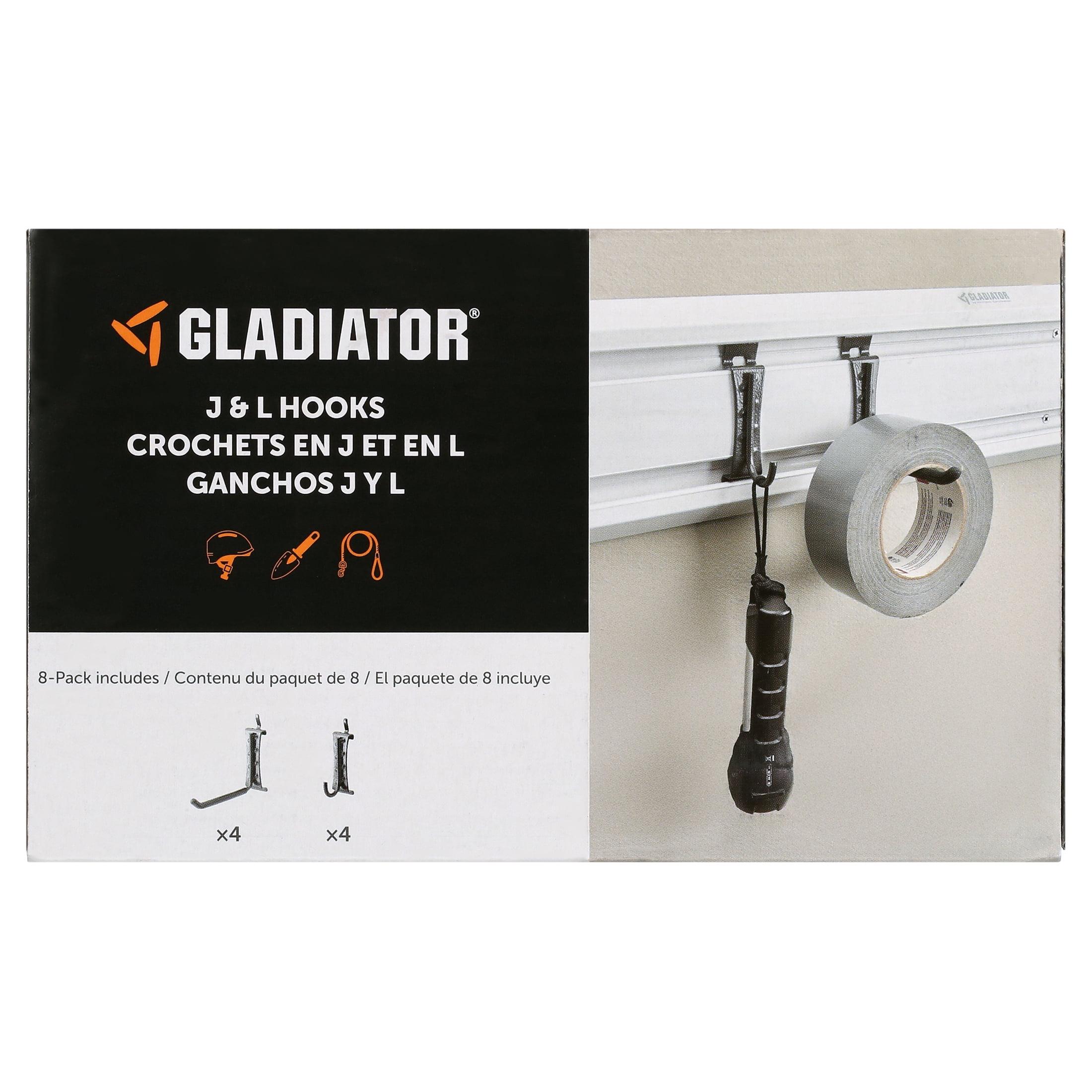 Gladiator® GAWAJL8PPH J & L Hooks (Set of 8)