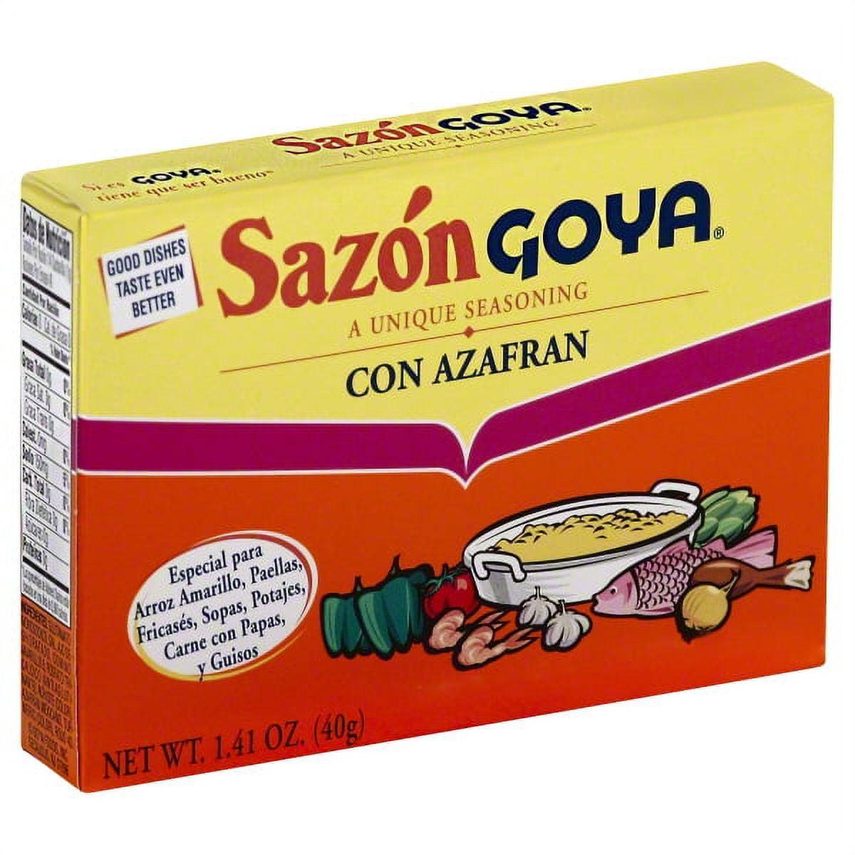 Sazón Goya 1.41oz Gluten-Free Saffron Seasoning