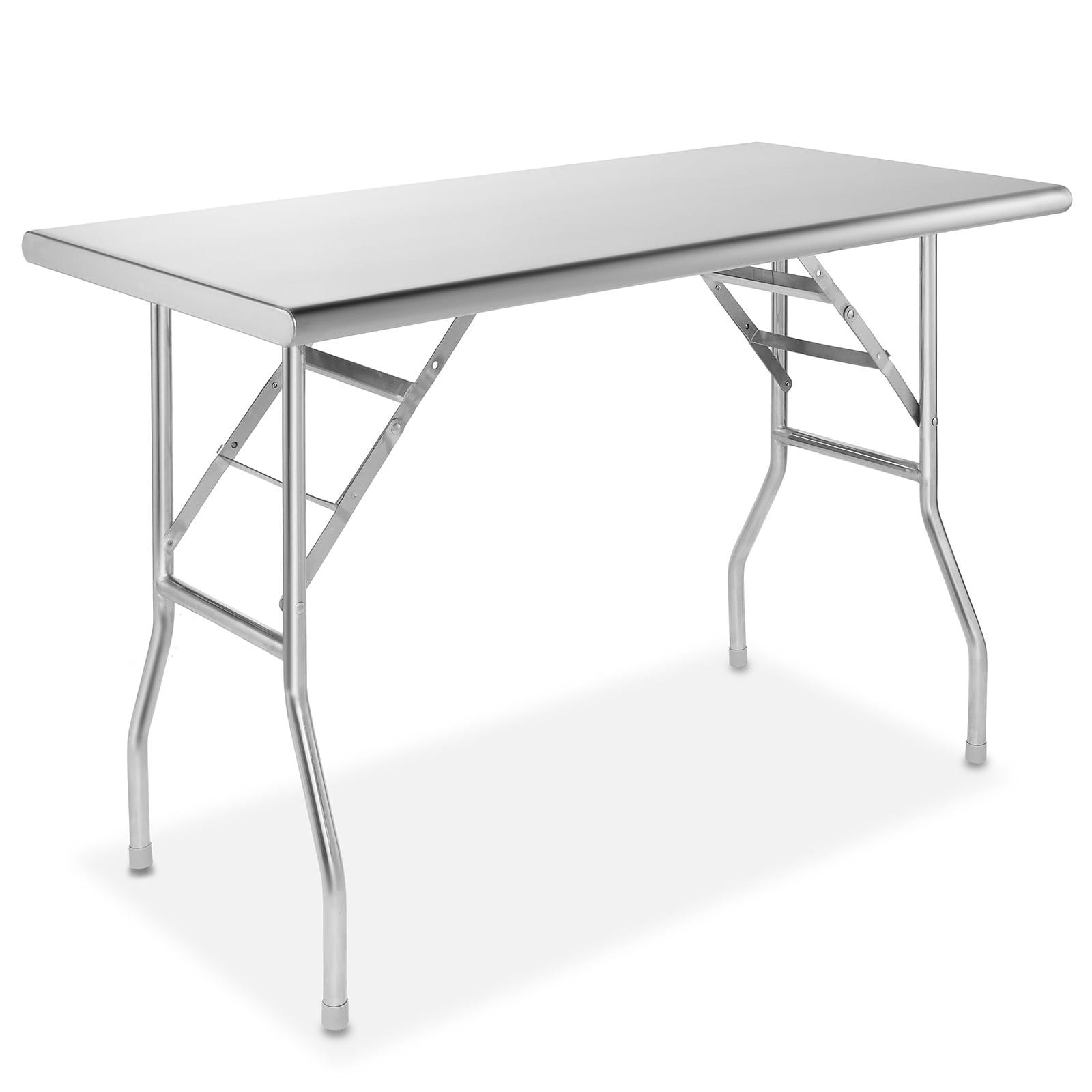 GRIDMANN Stainless Steel 48'' L x 24'' W x 31'' H Work Tables