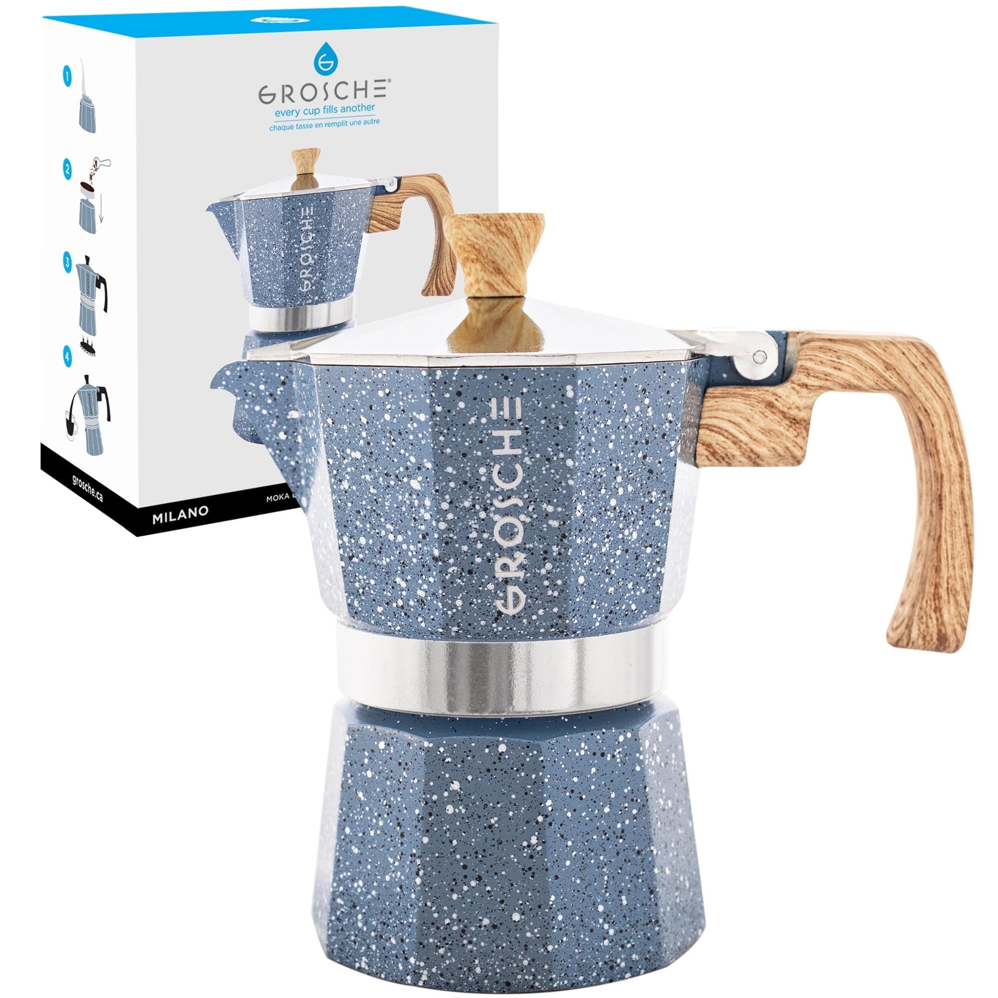 Grosche Milano Stone Stovetop Espresso Maker