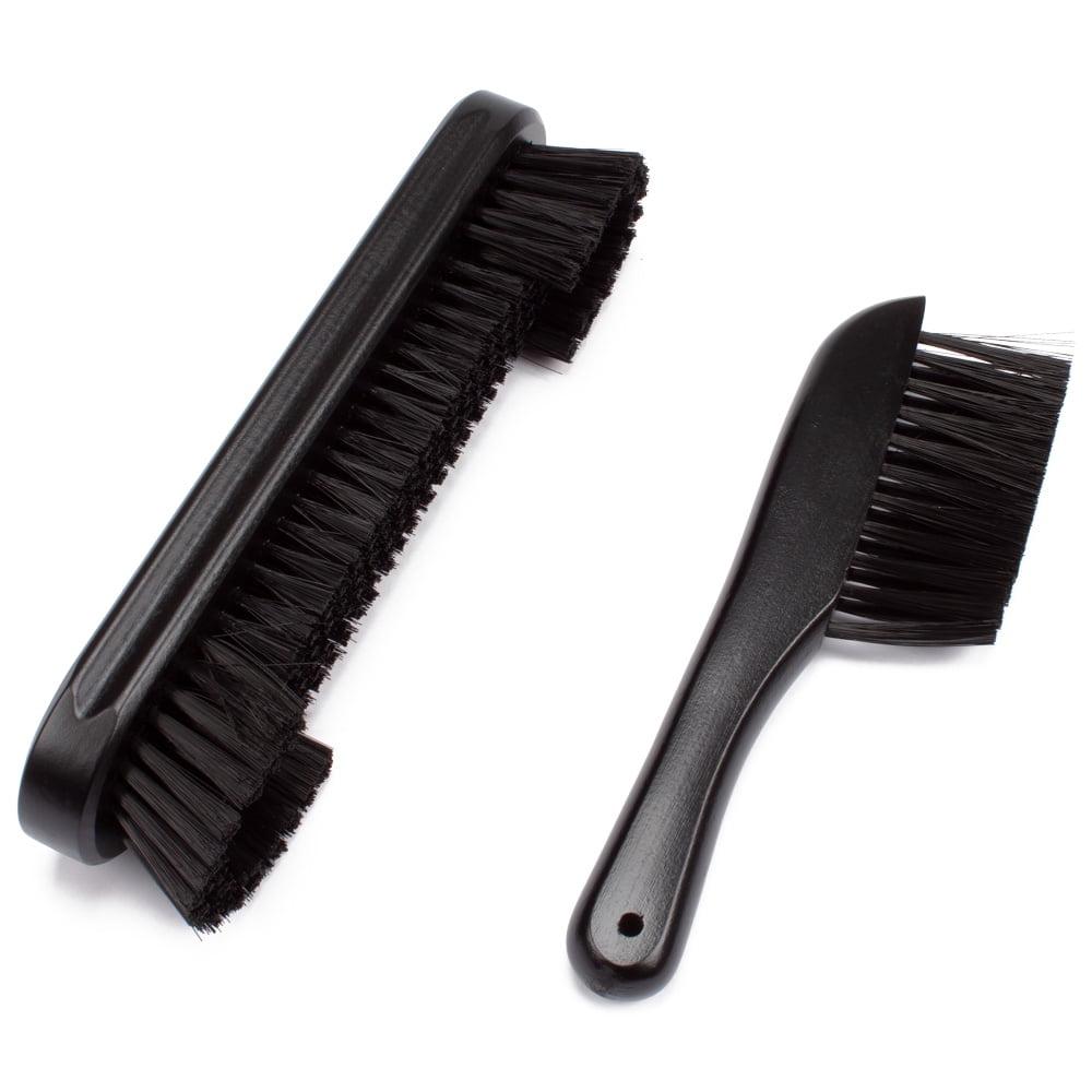 GSE 2-Piece Billiard Pool Table Brush and Rail Brush Set, Billiards Pool Table Cleaning Tools, Billiard Pool Table Accessories