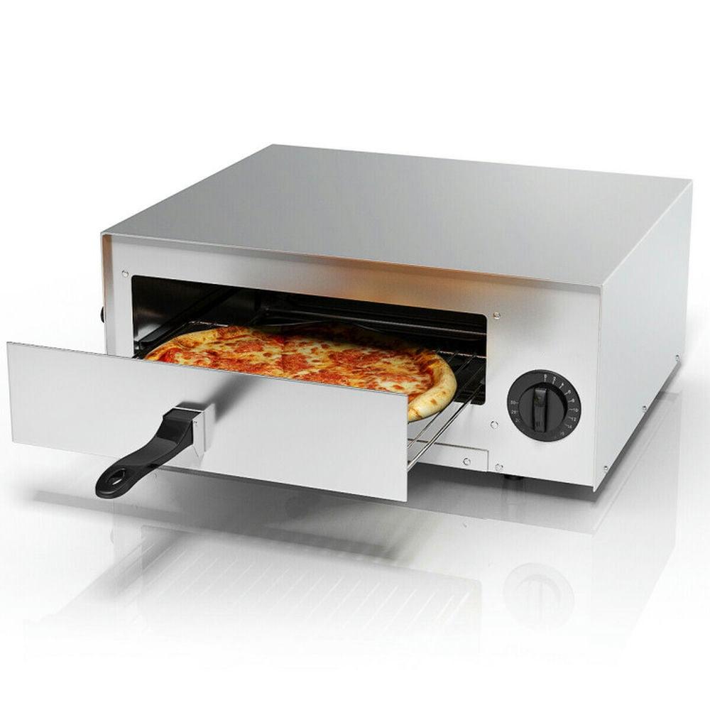 Costway Kitchen Commercial Pizza Stainless Steel Counter Top Snack Pan Oven Bake