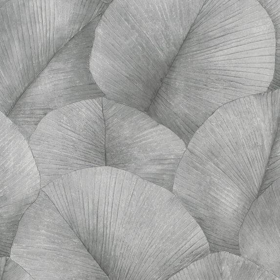 Kumano 3D Embossed Palm Leaf Wallpaper Roll