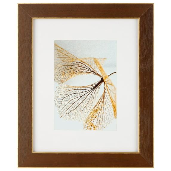 Gallery™ Walnut & Gold Trim Frame with Mat by Studio Décor®
