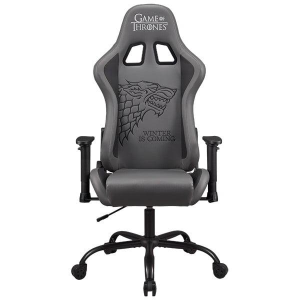 Subsonic Gaming Chair Game of Thrones, Ergonomic Office Chair for Gamer with Adjustable Armrests