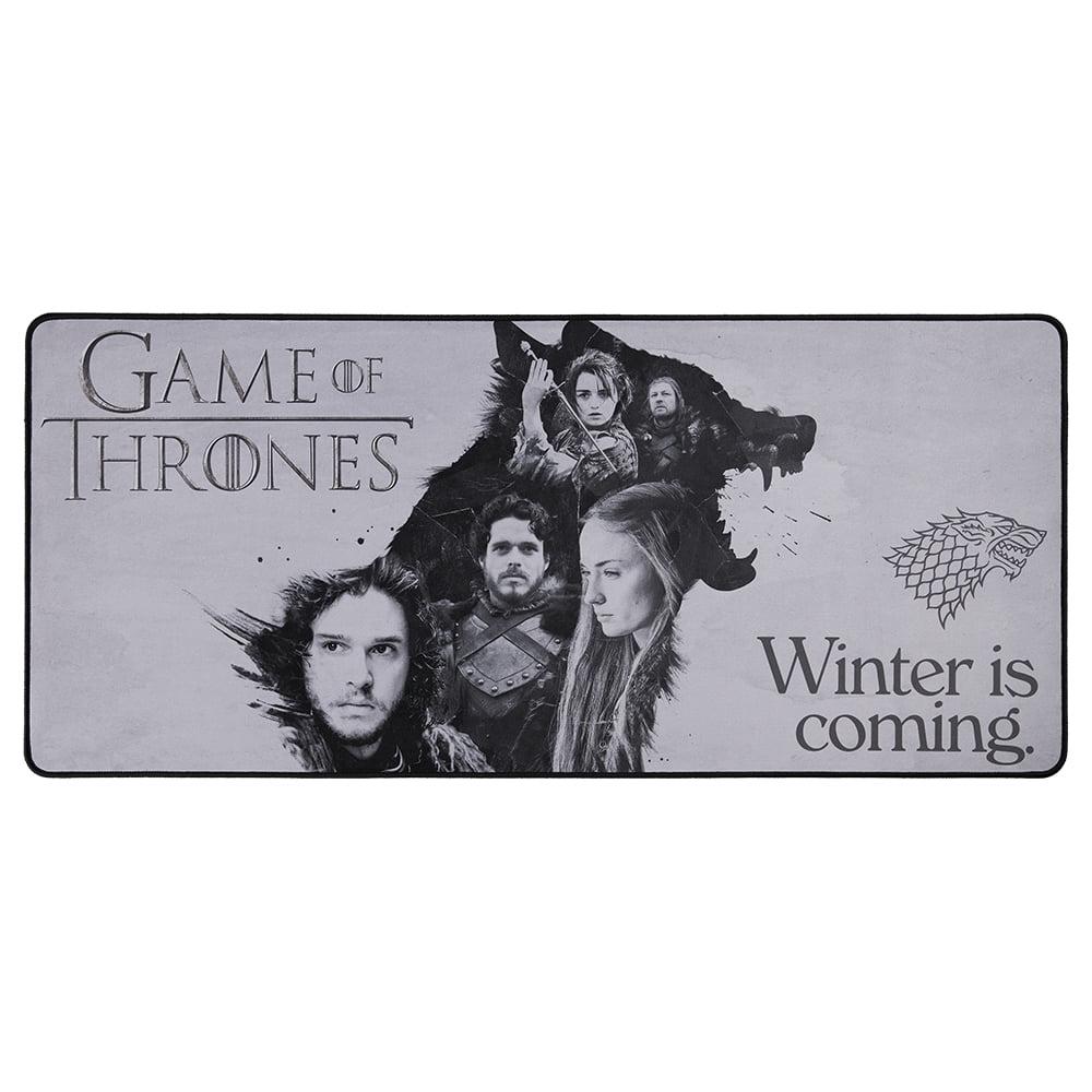 Game of thrones XXL Mouse Pad 35 in x 15.7 in - Gift Game of throns gaming desk pad 90 mm x 40 mm - official licensed