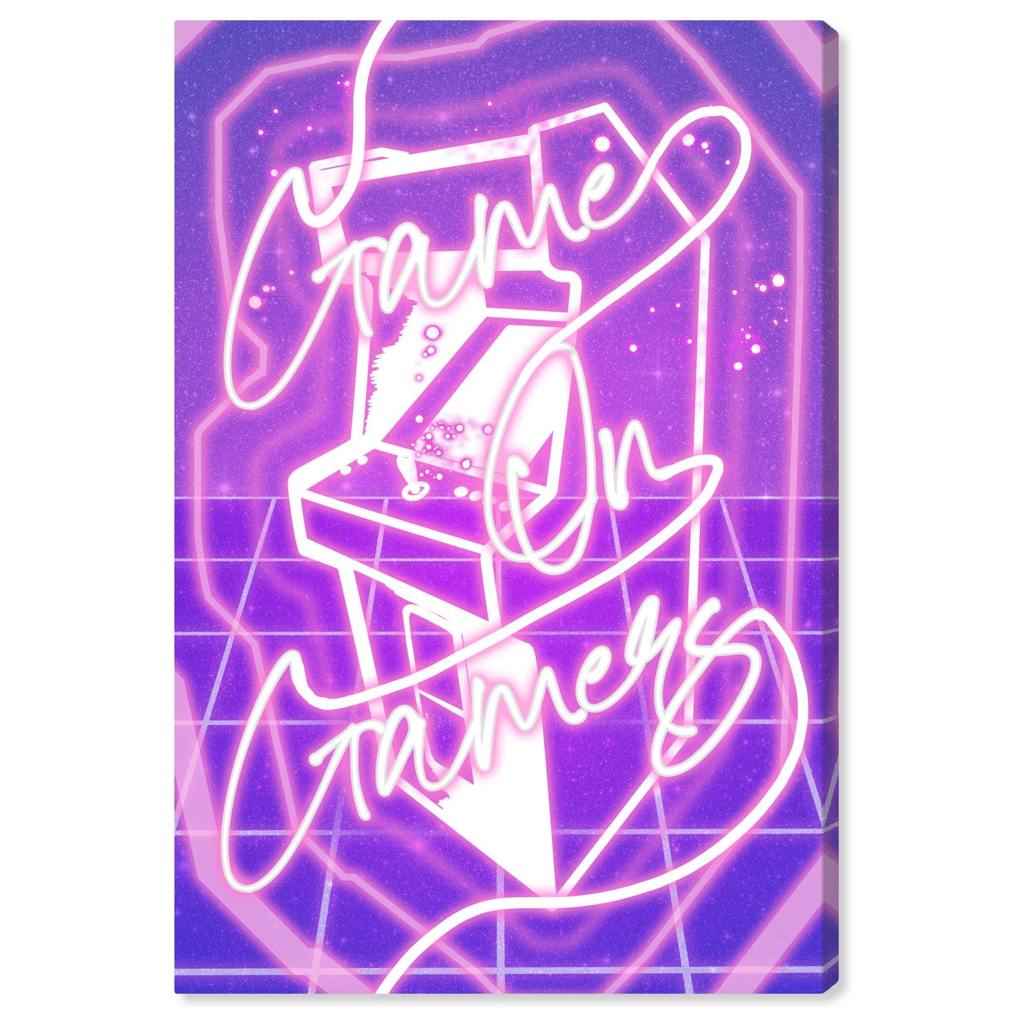 Art Remedy Game on Canvas Gamer Art Prints by Art Remedy