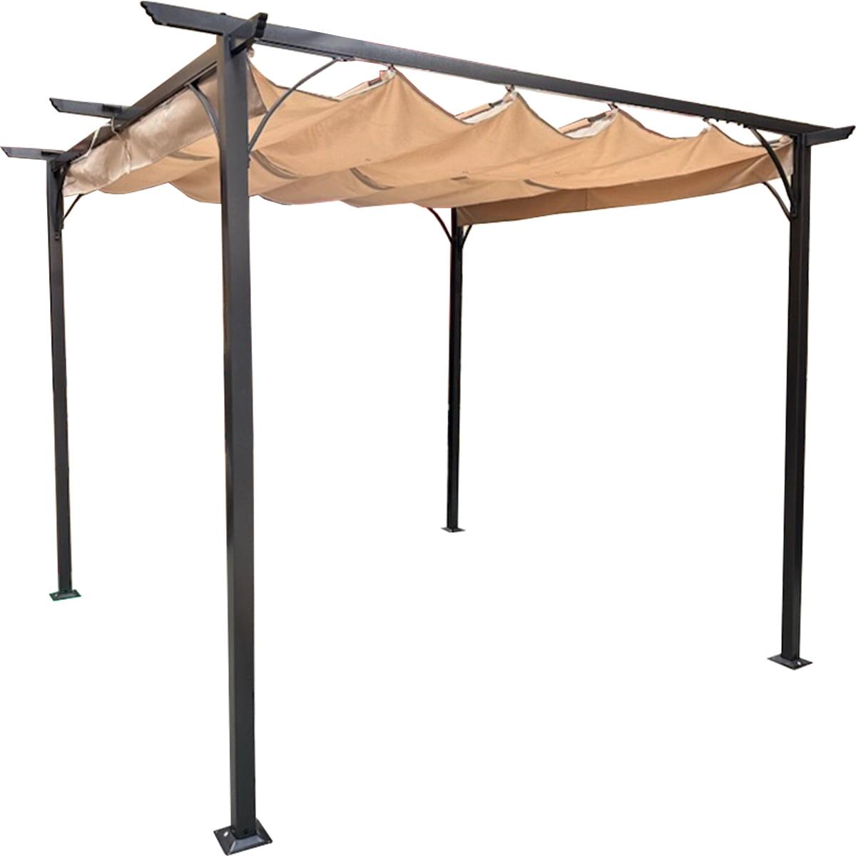 Garden Winds Replacement Canopy Top Cover Compatible with The ABC Canopy 10 x 10 Pergola - Riplock 350