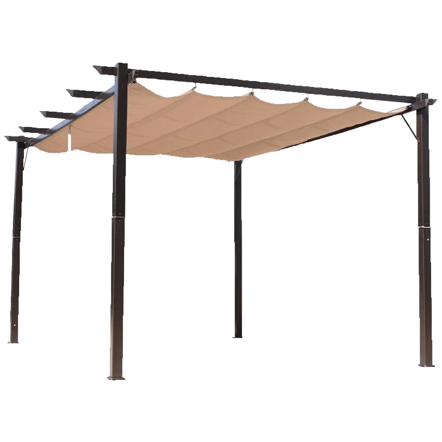 Garden Winds Beige Fabric Replacement Canopy for Gazebo