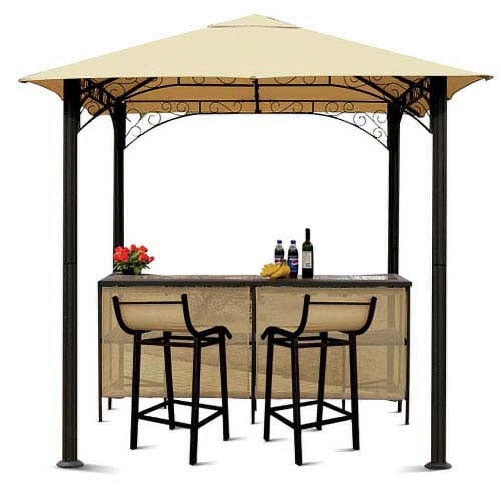 Beige RipLock Fabric Replacement Canopy for 8 x 8 Pavilion