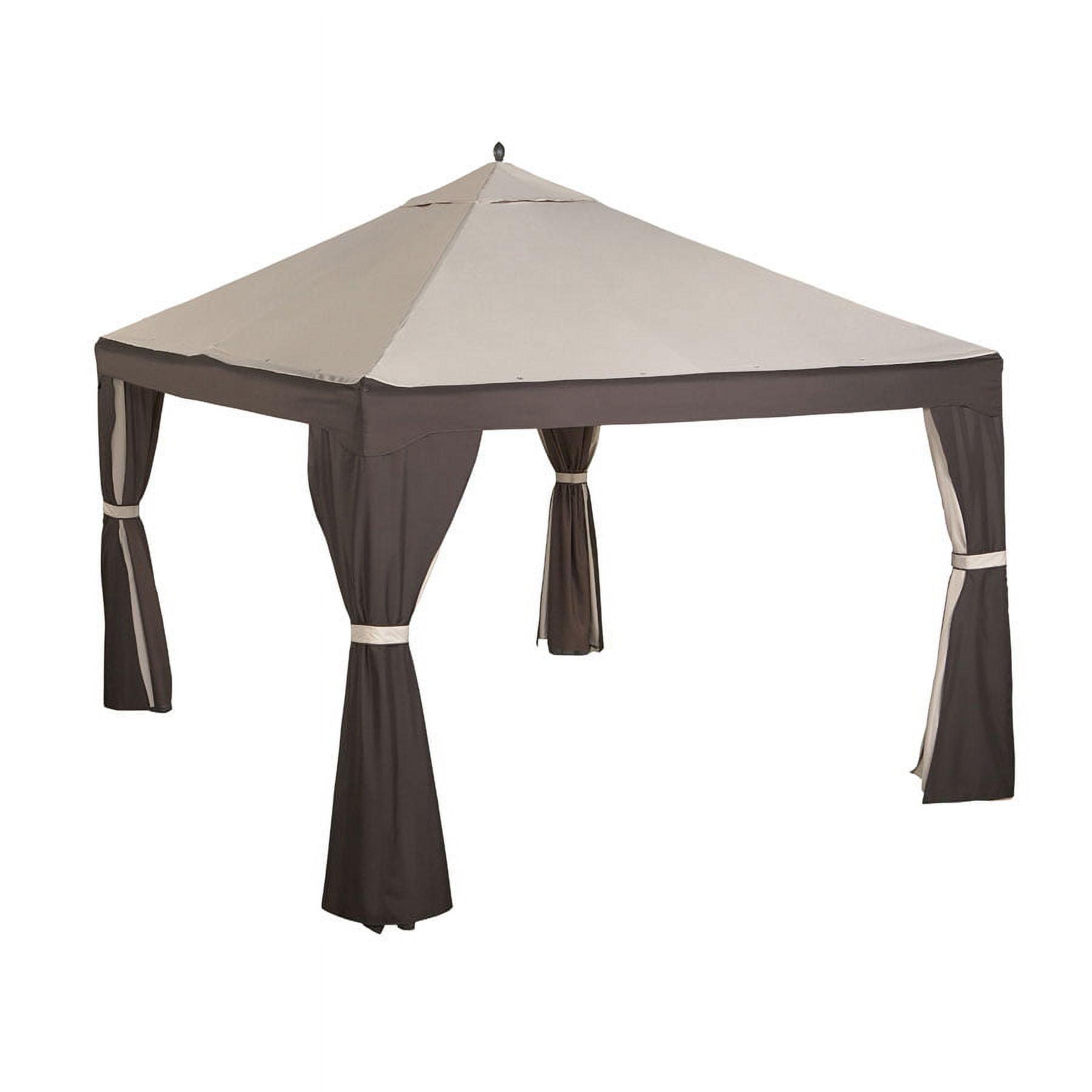 Beige Whisper RipLock 500 Replacement Canopy for 10' x 12' Gazebo