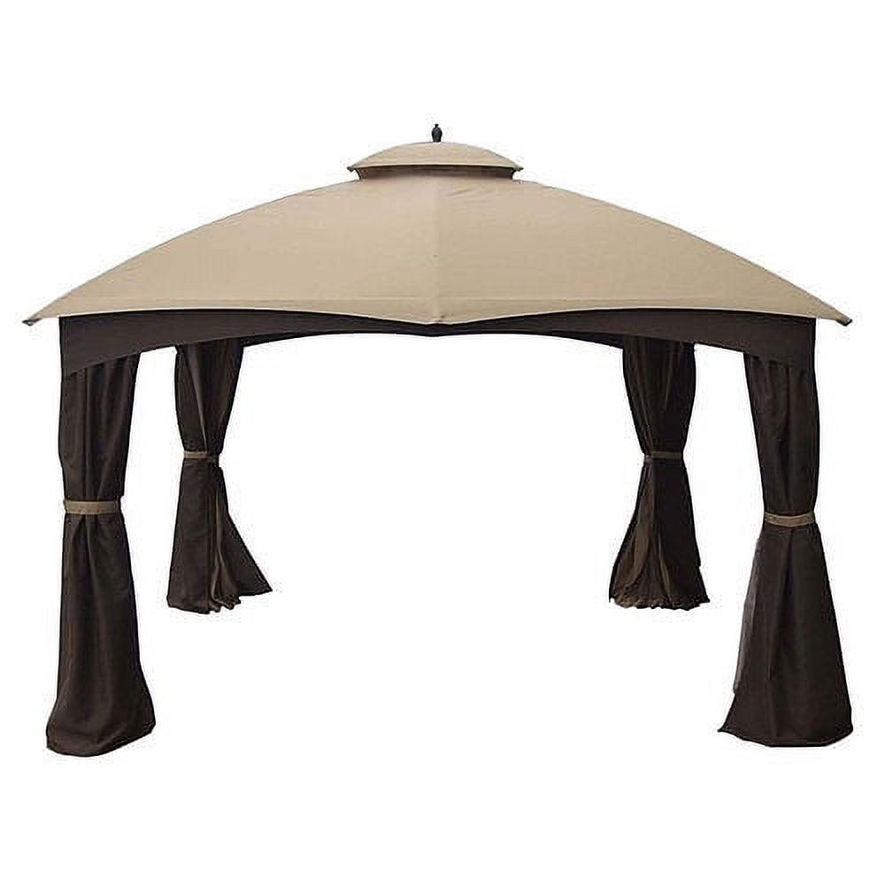 Beige Polyester Replacement Canopy for 10x12 Gazebo