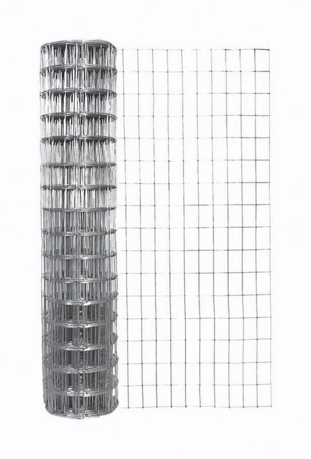 Garden Craft 48 in. Silver Vinyl Coated Welded Wire Fence