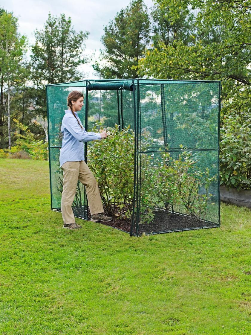 Tall Green Polypropylene Outdoor Crop Protection Cage