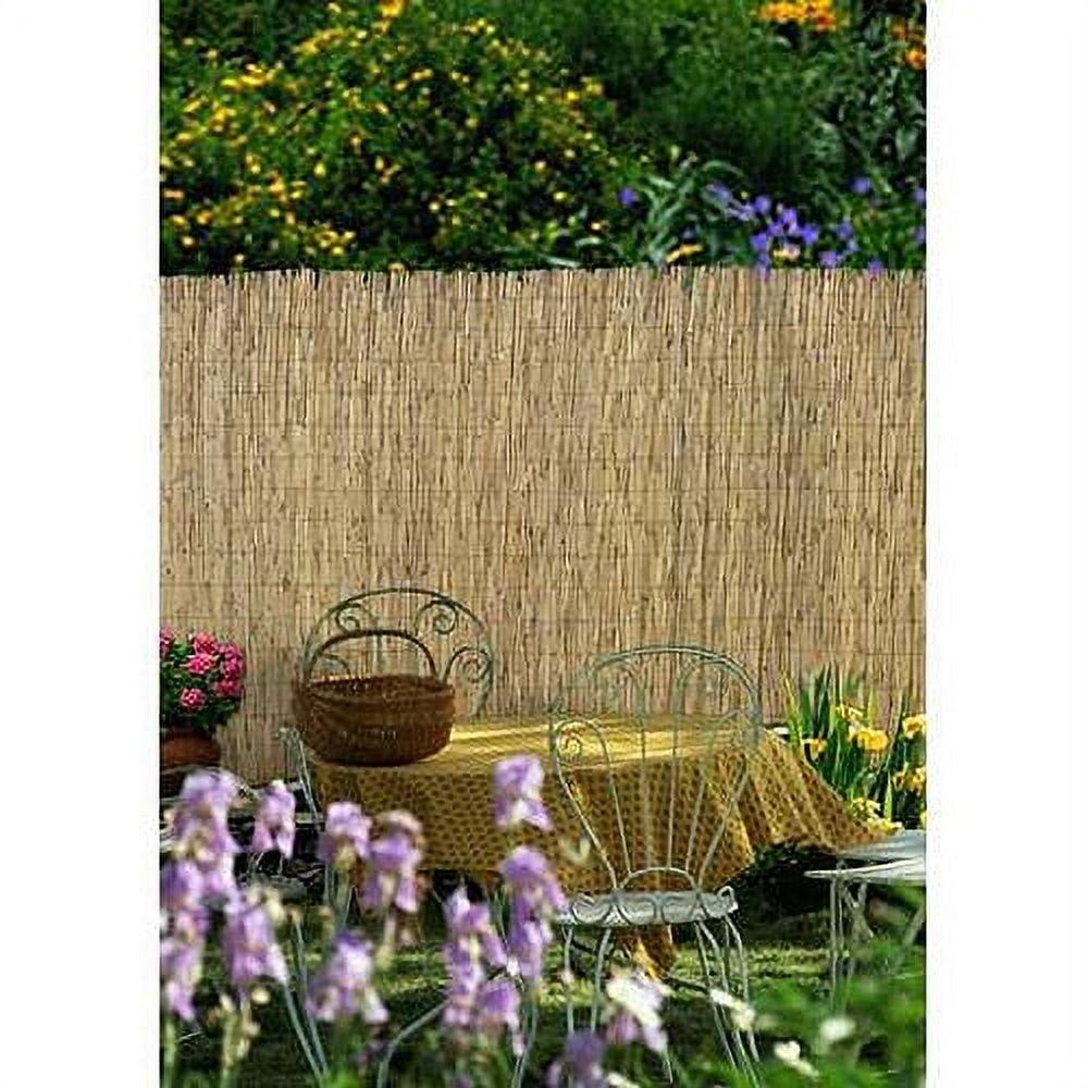 Garden Path 48'' H x 96'' W Natural Bamboo Fencing