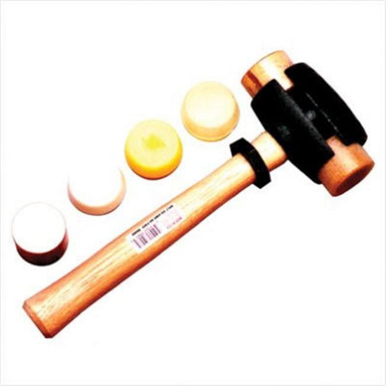 Garland 14-Inch Split-Head Rawhide Hammer with Wood Handle