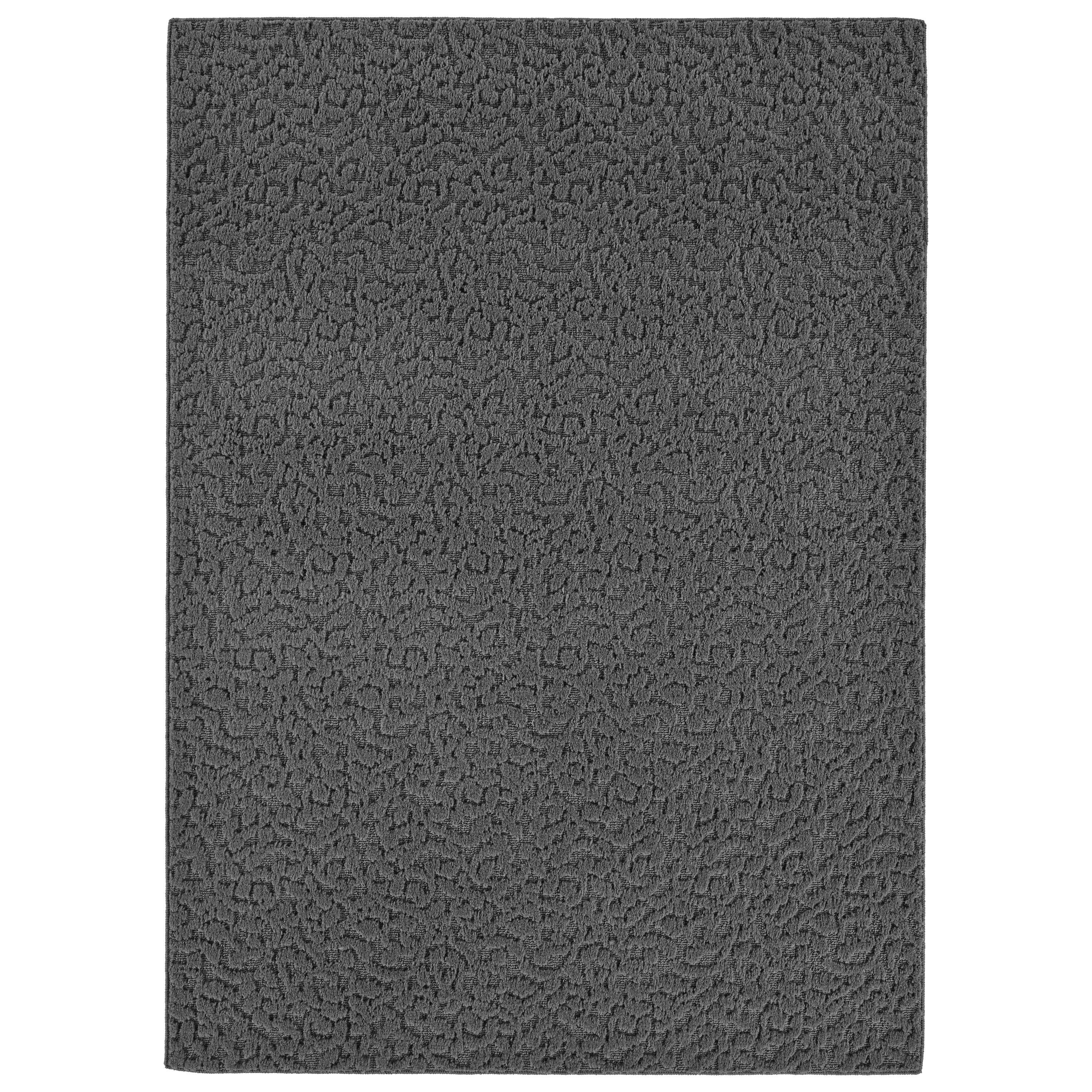 Garland Rug Ivy Cinder Gray Indoor Area Rug, 5' x 7'