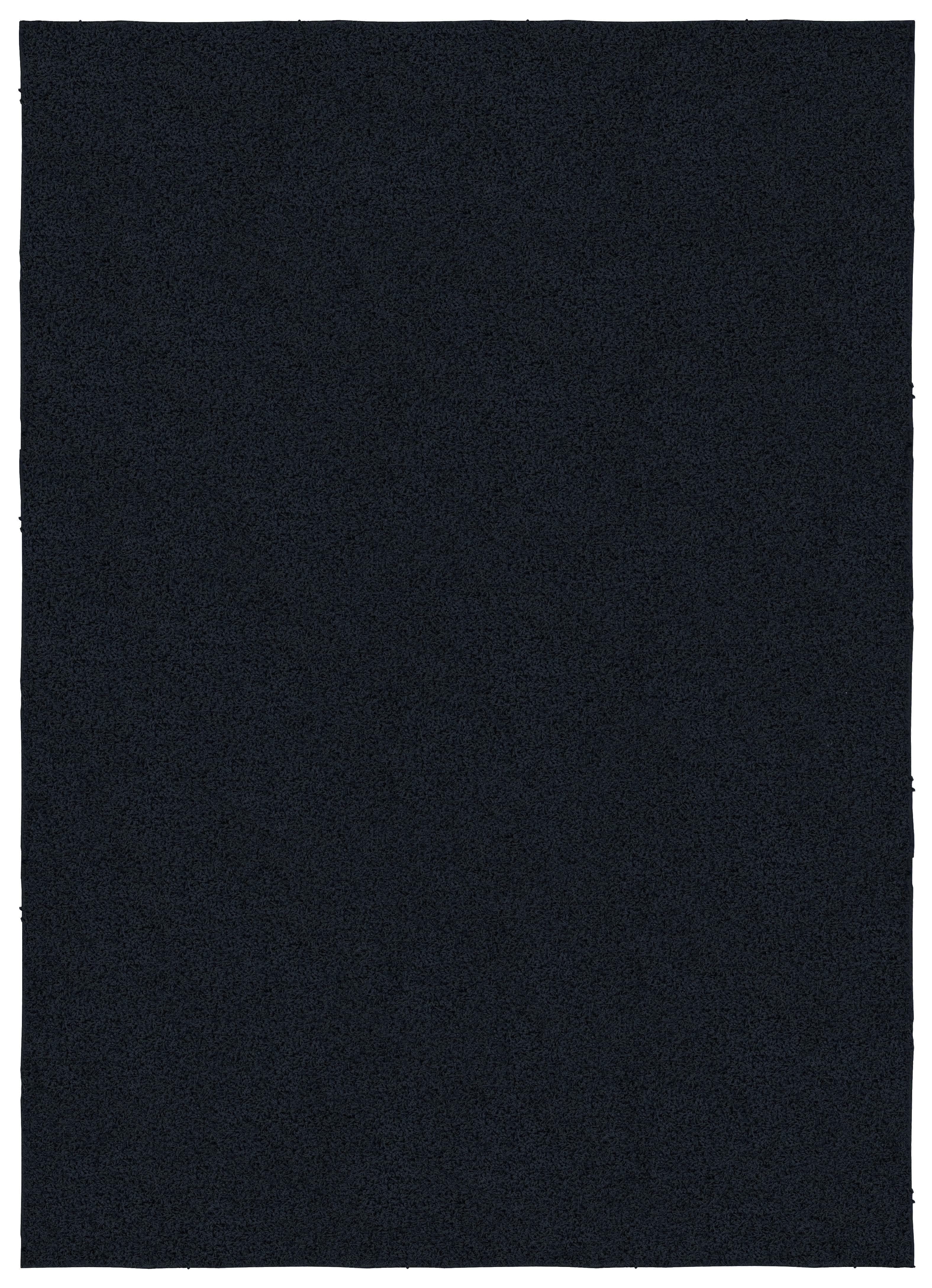 Garland Rug Skyline Shag Navy Indoor Area Rug, 5' x 7'