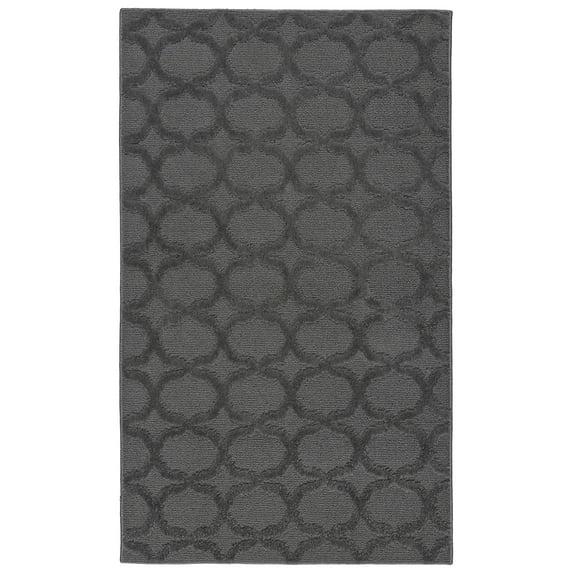 Garland Rug Sparta Cinder Gray Indoor Area Rug, 4' x 6'
