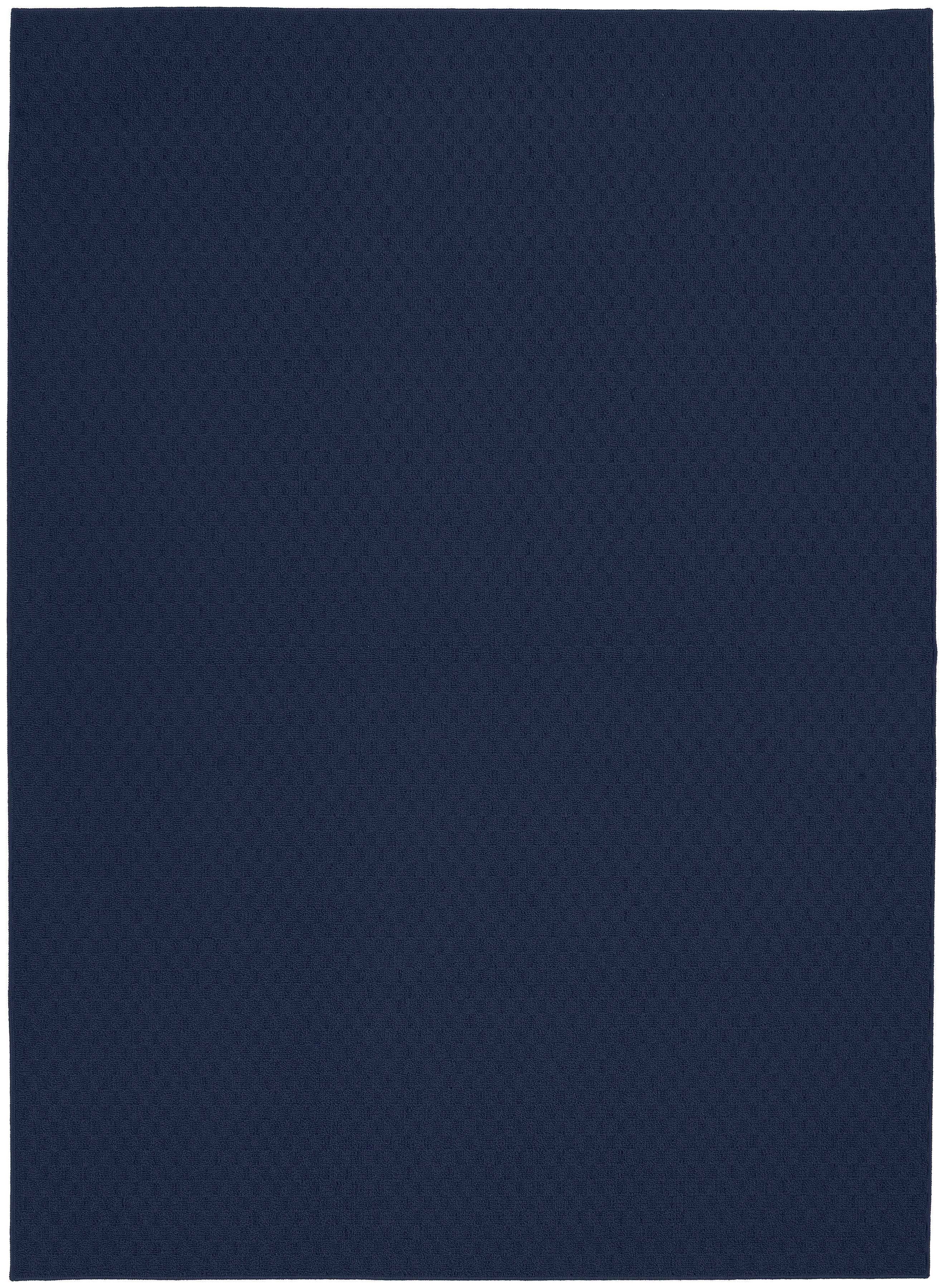 Town Square Tufted Navy 8x10ft Synthetic Area Rug