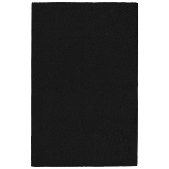 Garland Rug Town Square Black Indoor Area Rug, 8' x 10'