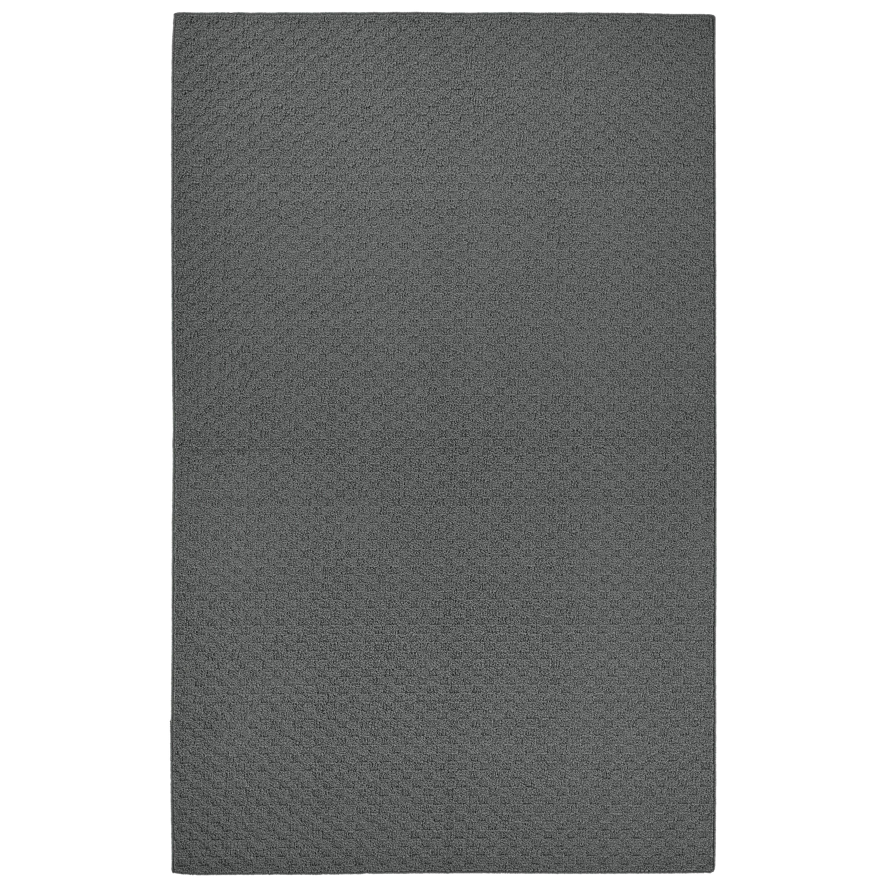 Garland Rug Town Square Cinder Gray Indoor Area Rug, 5' x 7'
