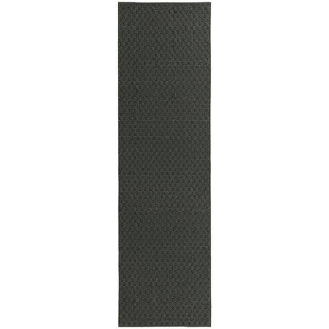 Garland Rug Town Square Cinder Gray Indoor Runner Rug, 2' x 12'