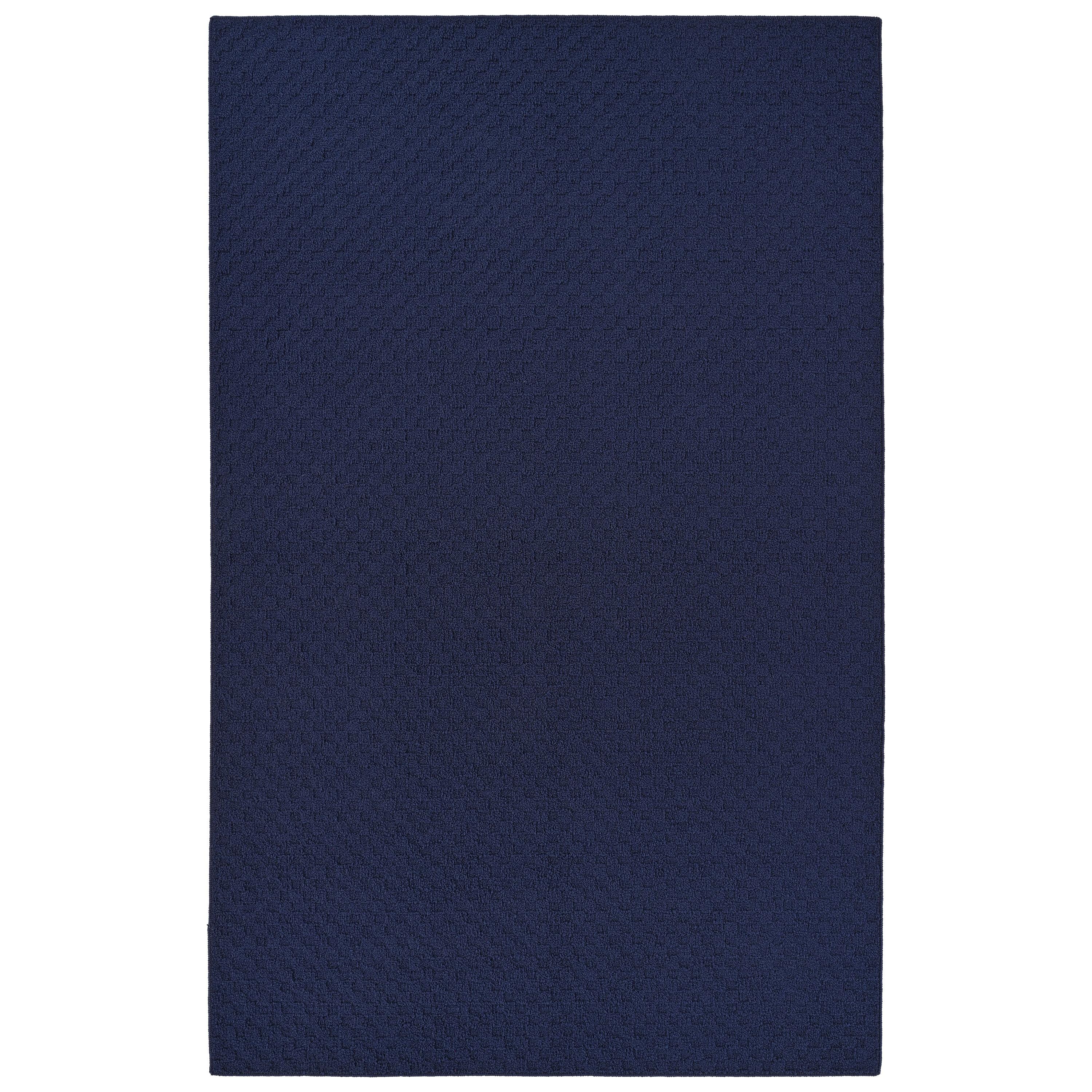 Garland Rug Town Square Navy Indoor Area Rug, 8' x 10'