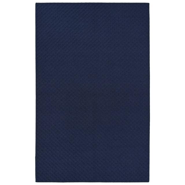 Garland Rug Town Square Navy Indoor Area Rug, 8' x 10'