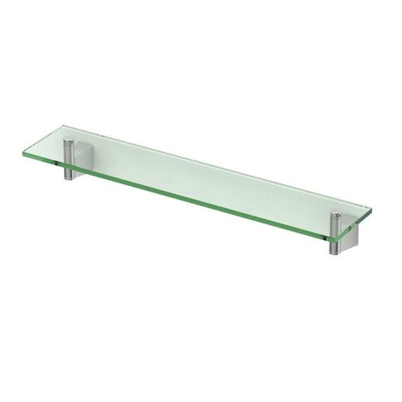 Bleu Wall Mount Rectangle Tempered Glass Shelf | Floating Shelf